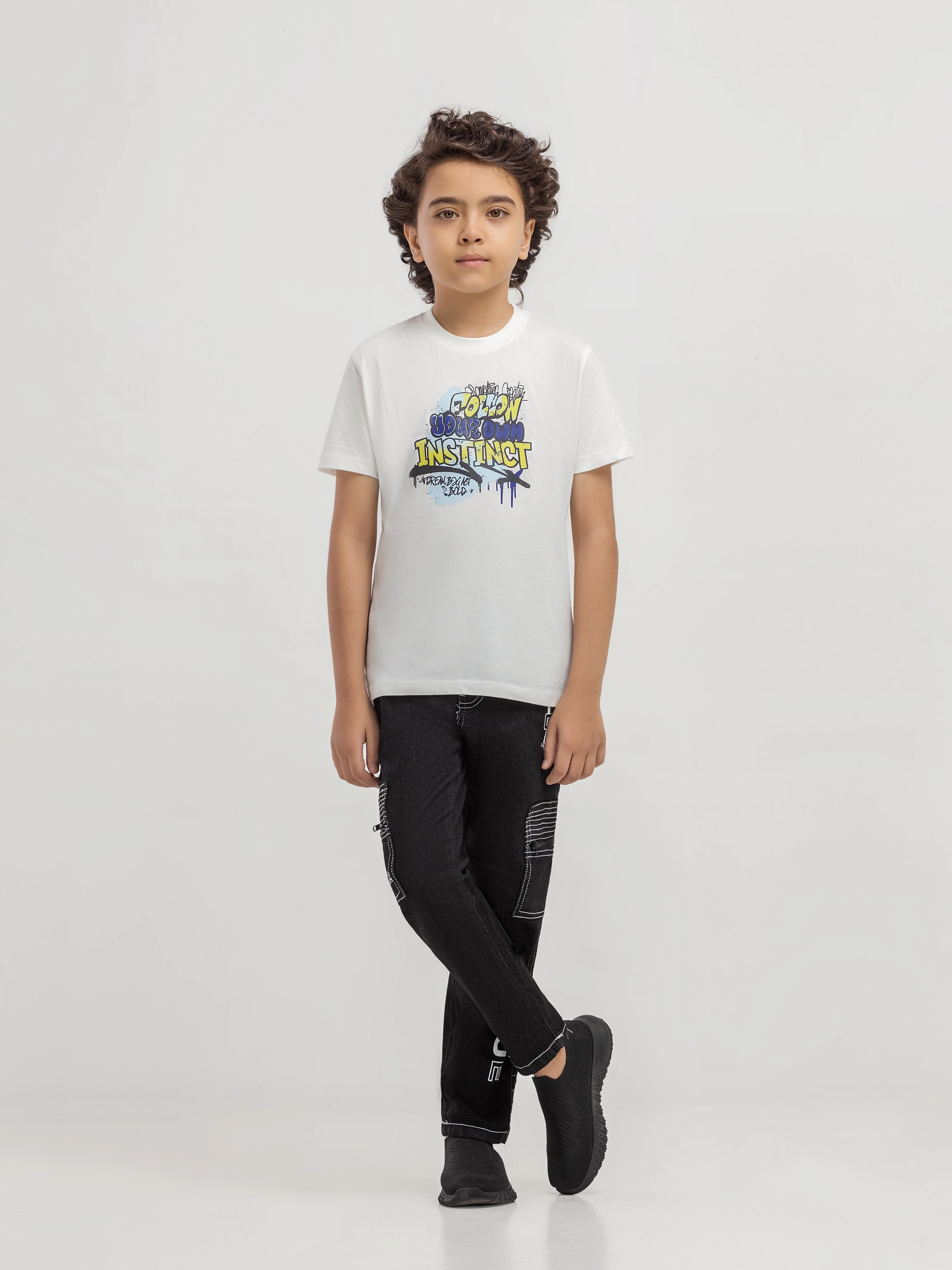 Boy's Yellow Shirt - EBTSF6-27694-2P - Image 3