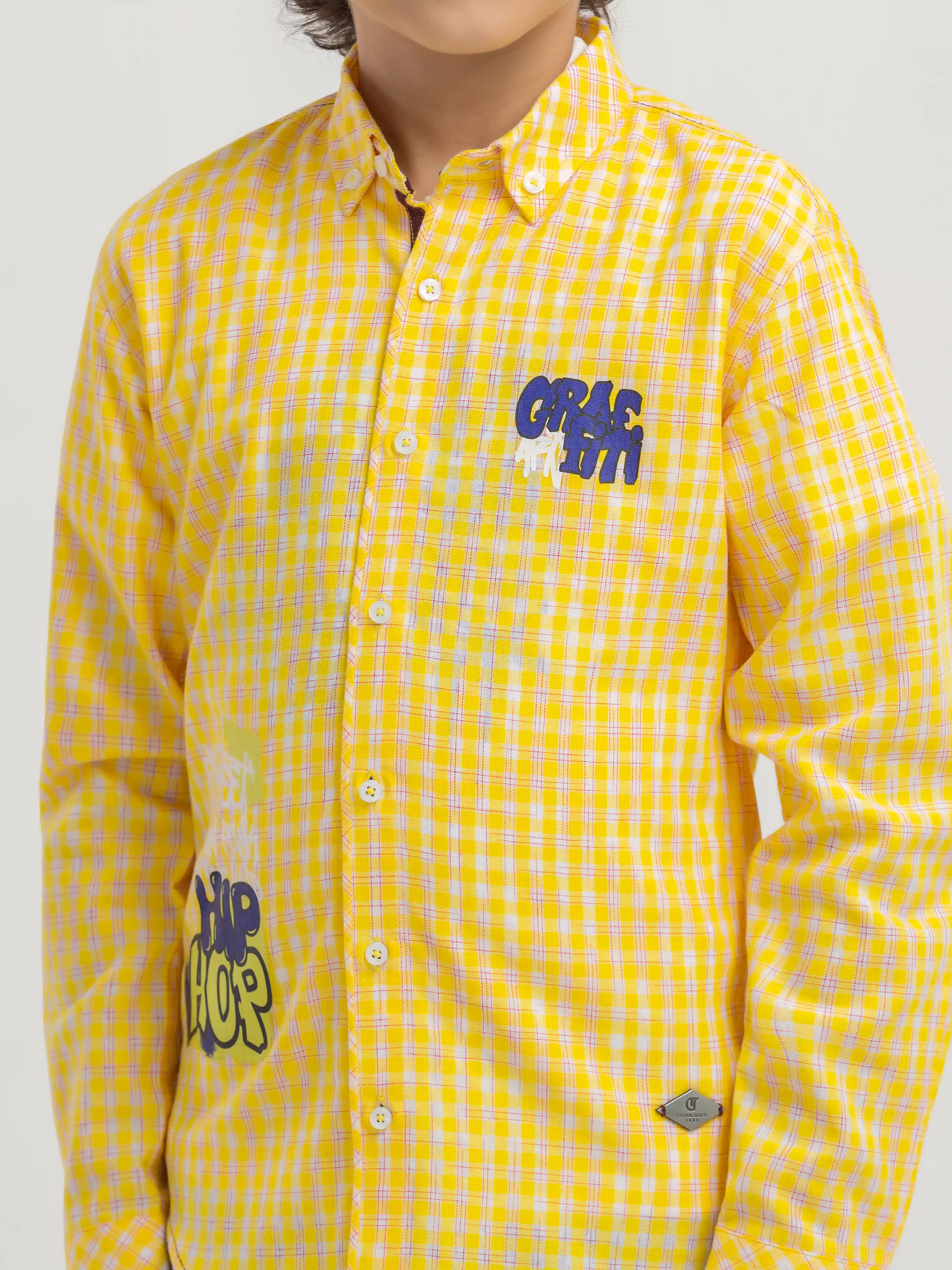 Boy's Yellow Shirt - EBTSF6-27694-2P - Image 4