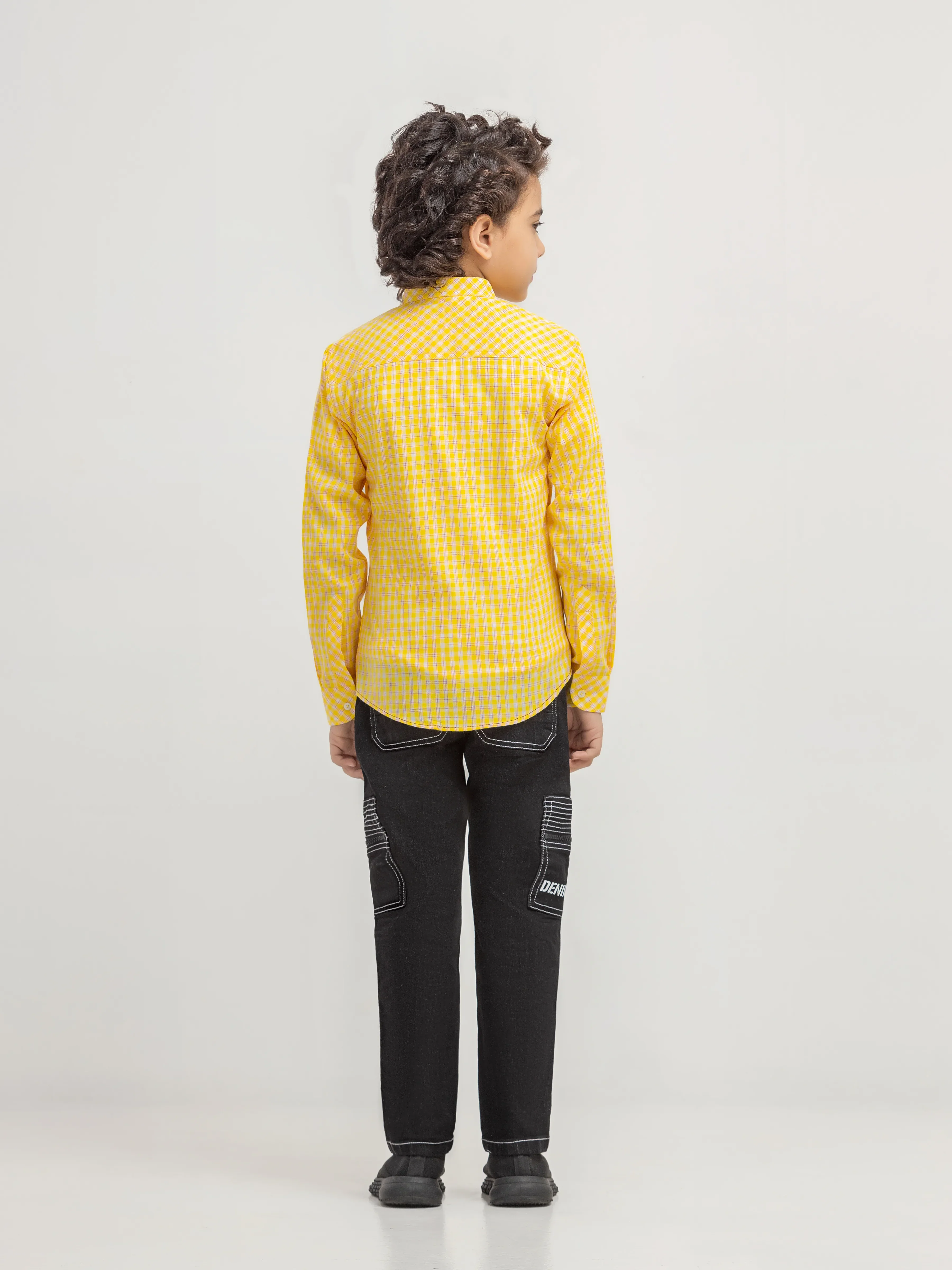 Boy's Yellow Shirt - EBTSF6-27694-2P - Image 6