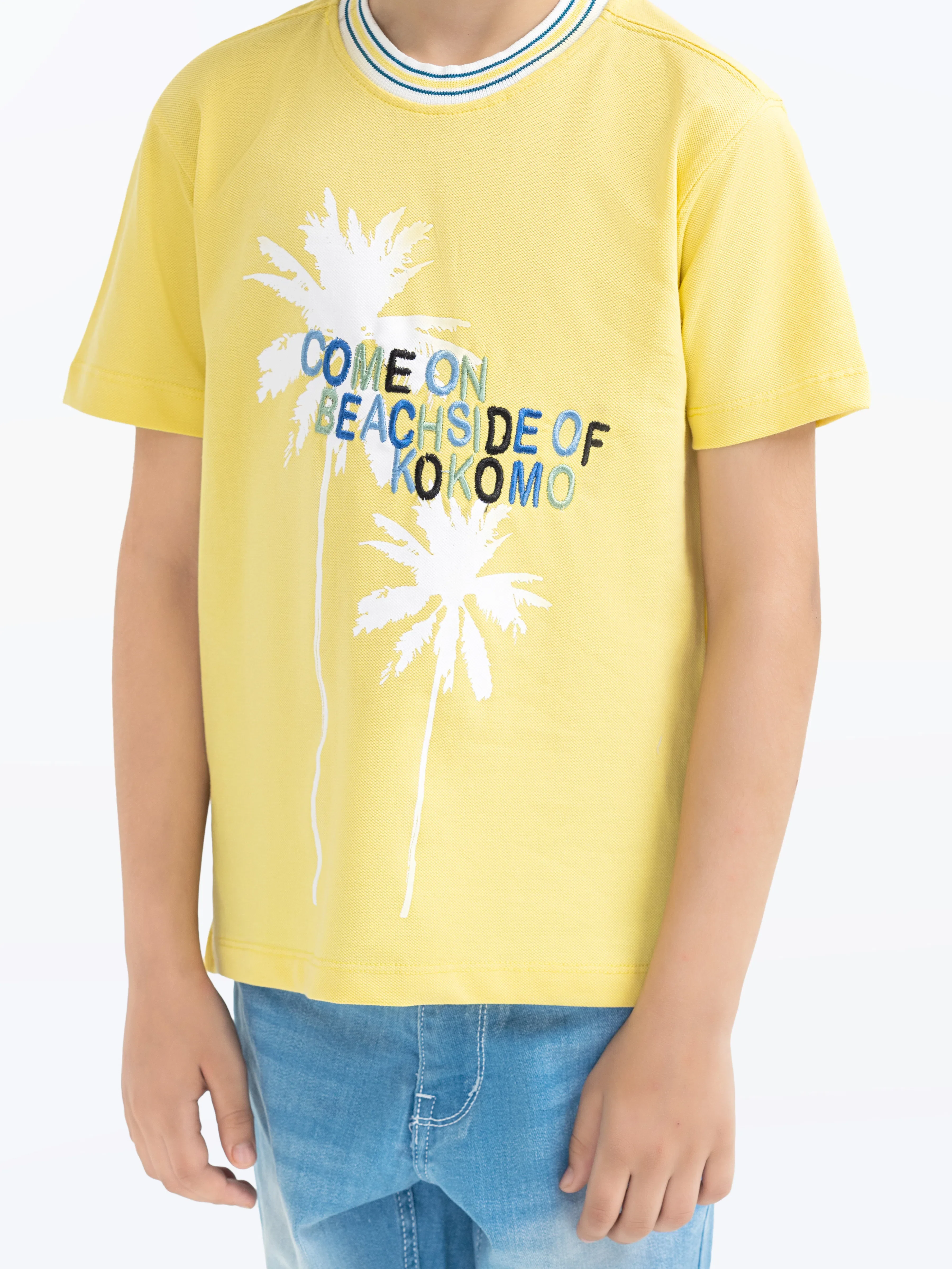 Boy's Yellow T-Shirt - EBTTS24-042 - Image 3