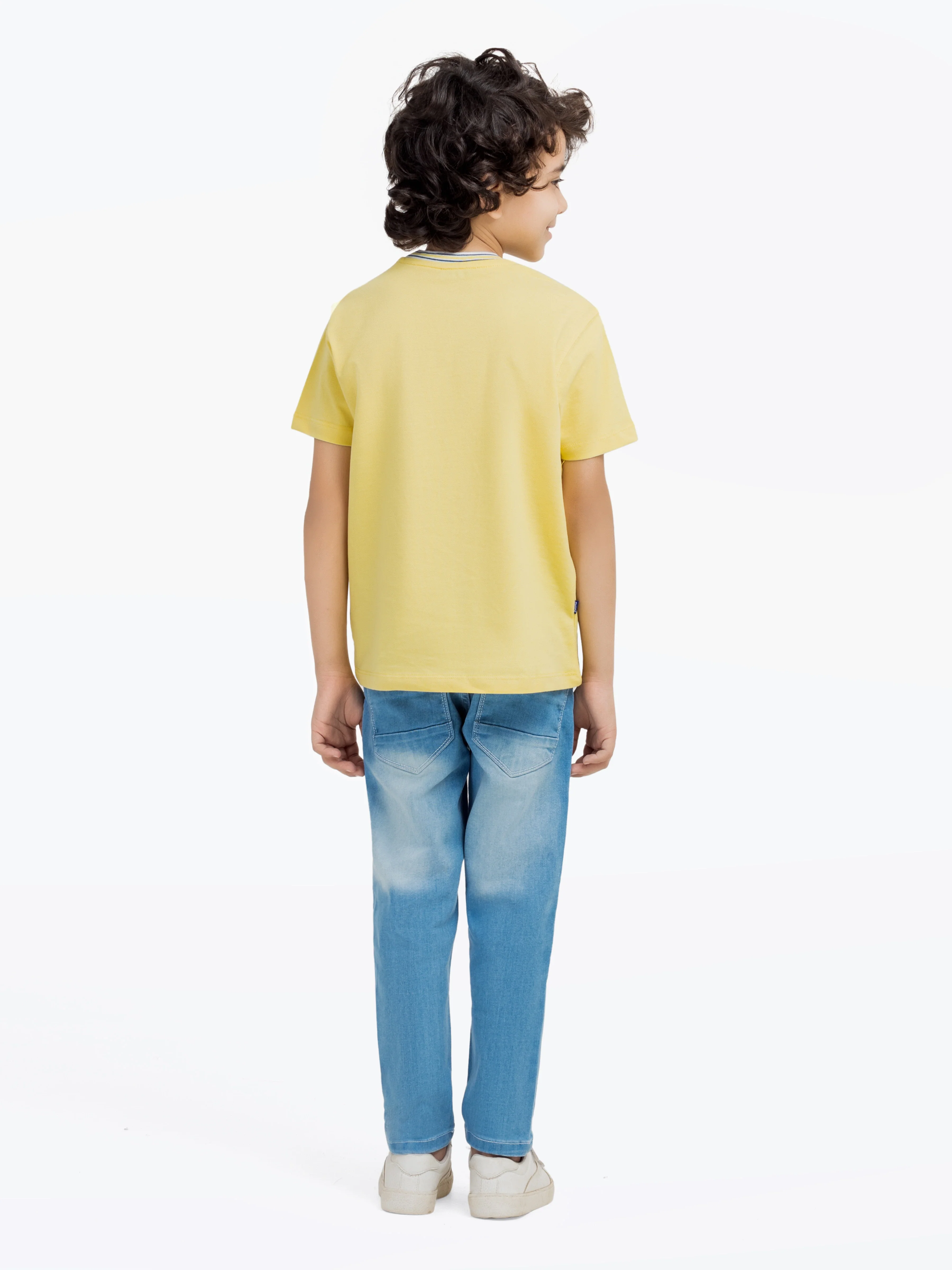 Boy's Yellow T-Shirt - EBTTS24-042 - Image 5