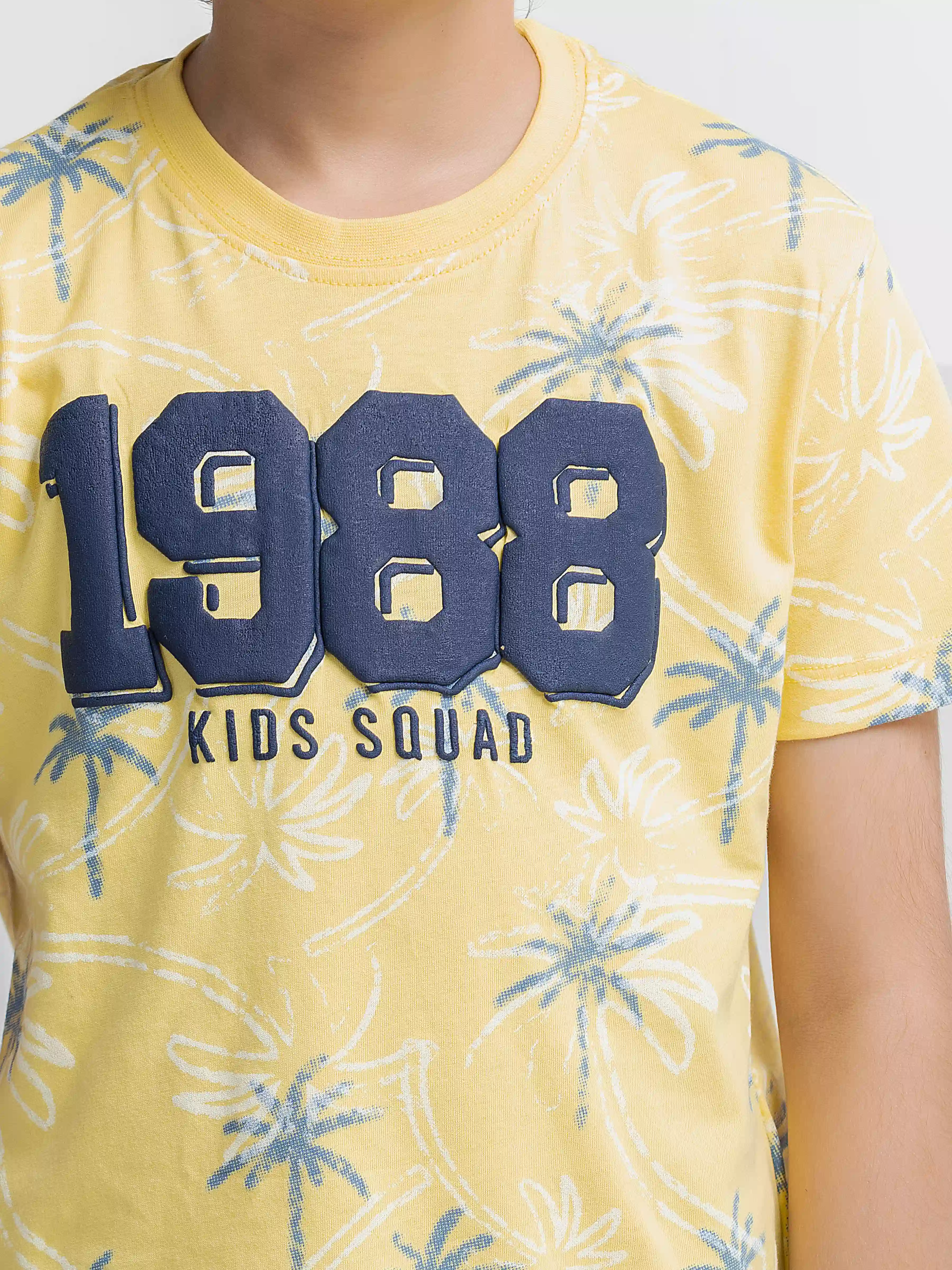 Boy's Yellow T-Shirt - EBTTS6-023 - Image 3