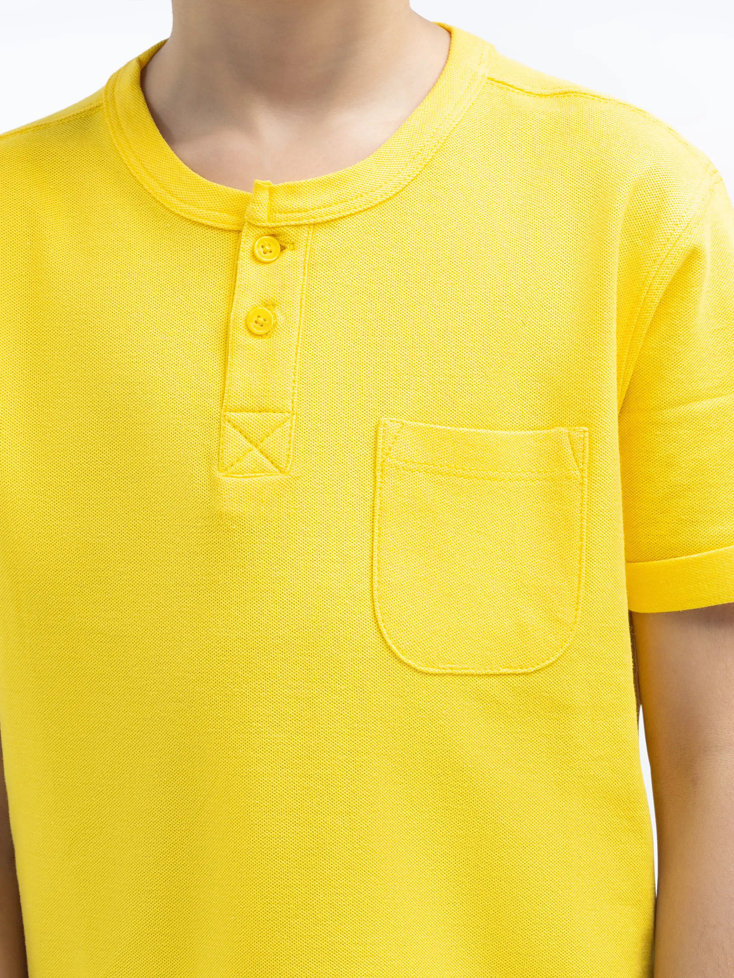 Boy's Yellow T-Shirt - EBTTSH24-081 - Image 3