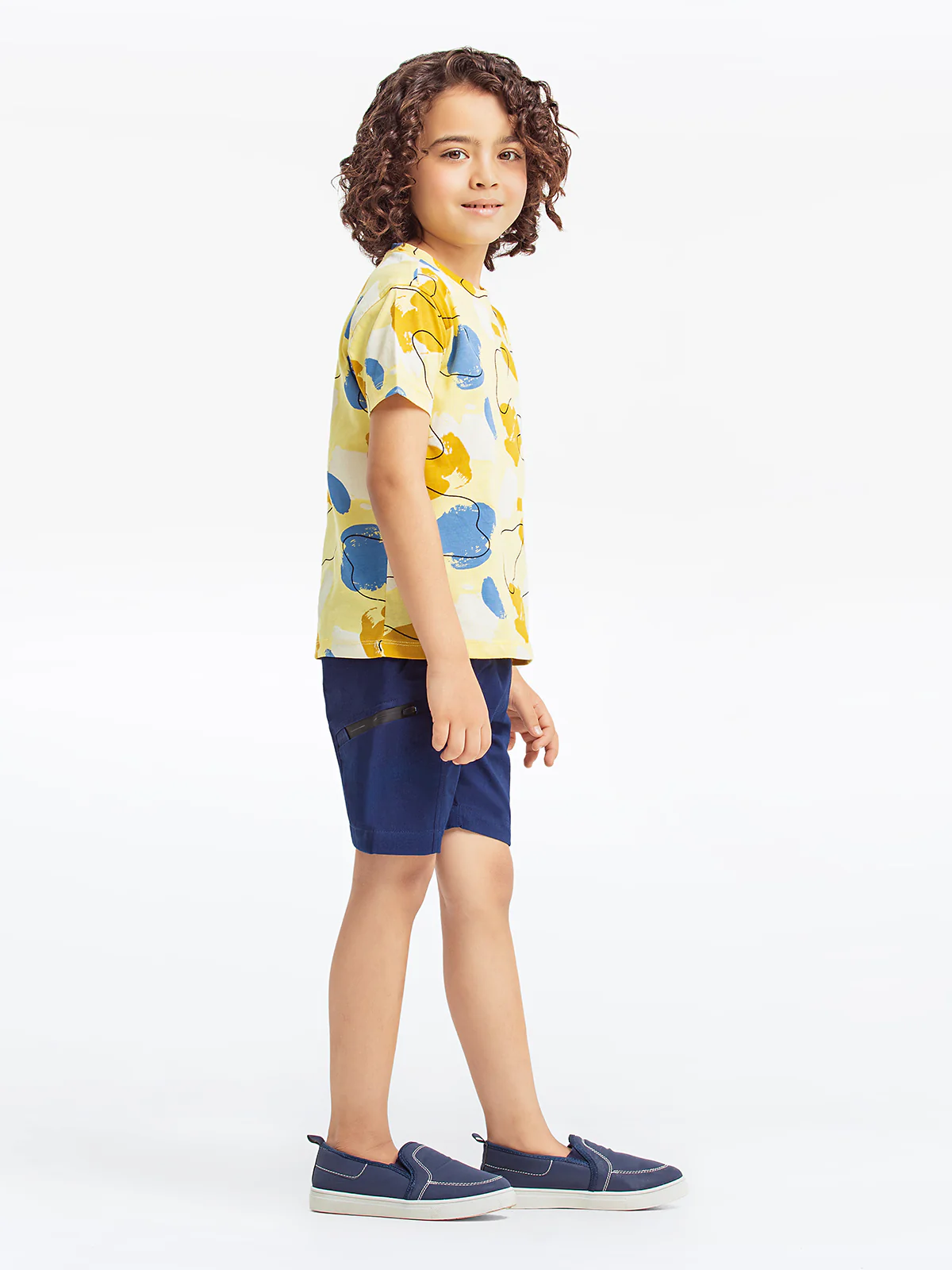Boy's Yellow T-Shirt - EBTTS23-057 - Image 3