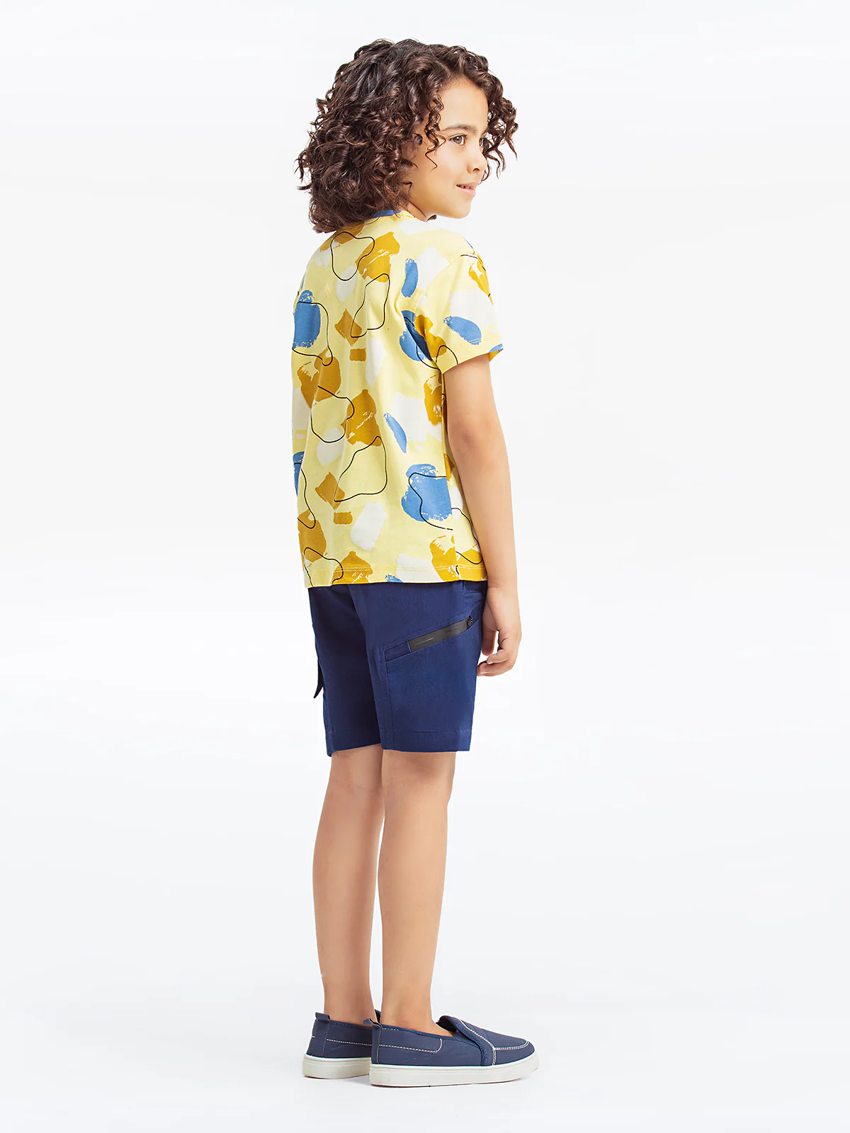 Boy's Yellow T-Shirt - EBTTS23-057 - Image 4