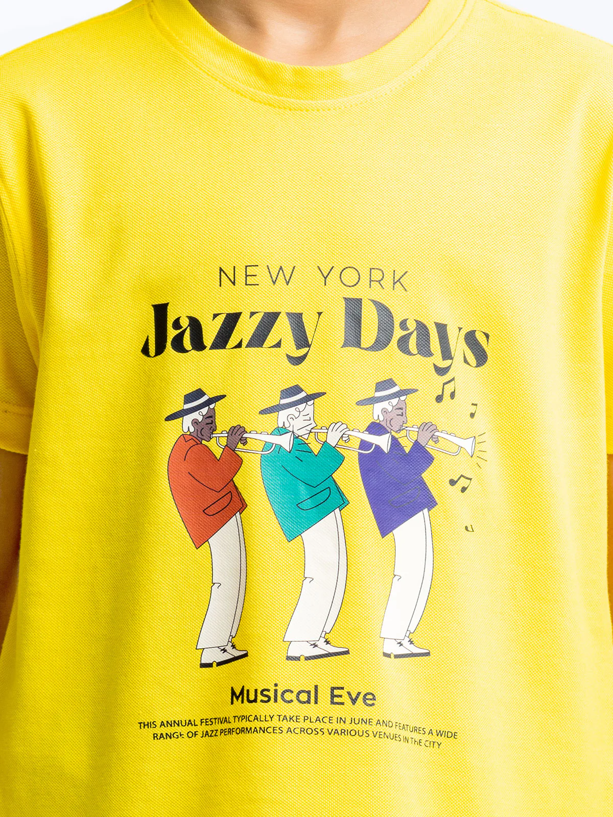 Boy's Yellow T-Shirt - EBTTS24-061 - Image 3