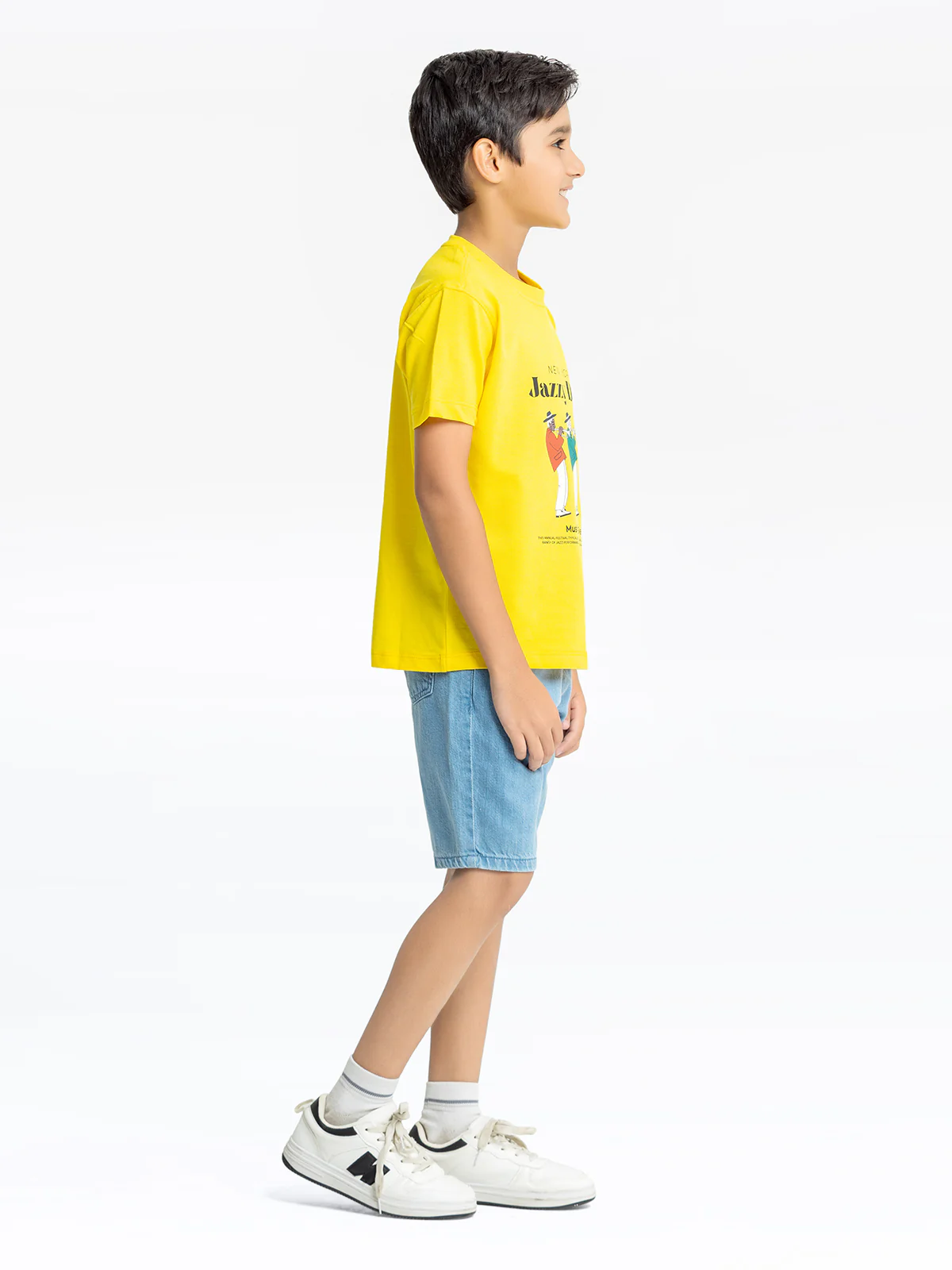 Boy's Yellow T-Shirt - EBTTS24-061 - Image 4