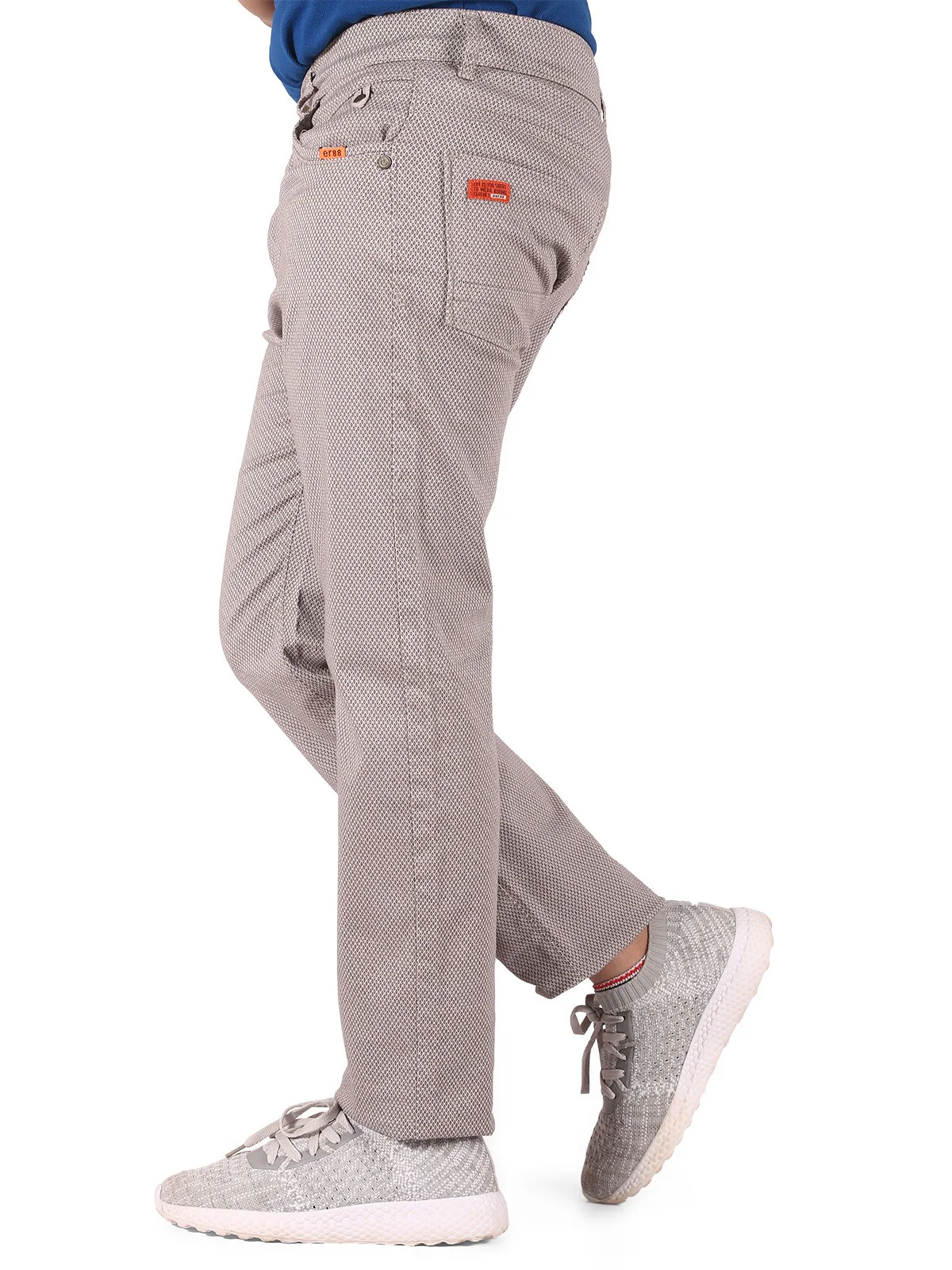 Boy's Grey Chino Pant - EBBCP19-004 - Image 2