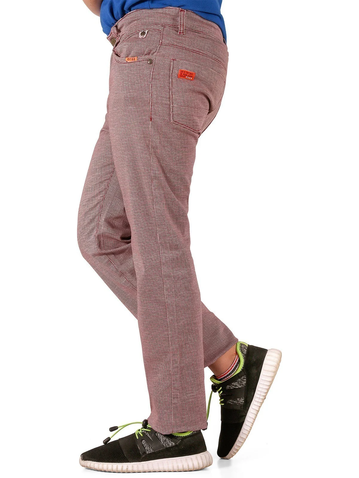 Boy's Maroon Chino Pant - EBBCP19-005 - Image 2