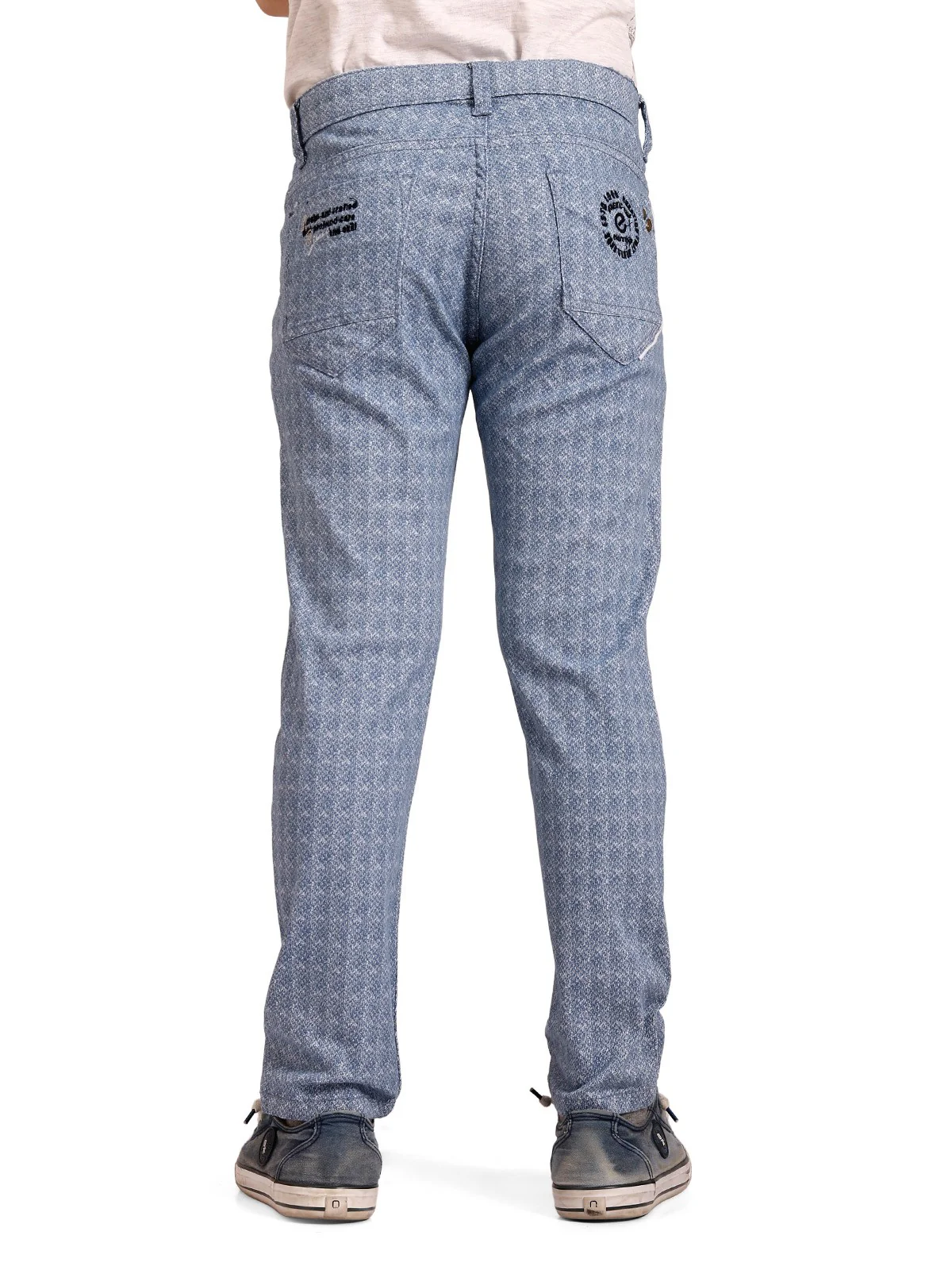 Boy's Blue Chino Pant - EBBCP19-007 - Image 3