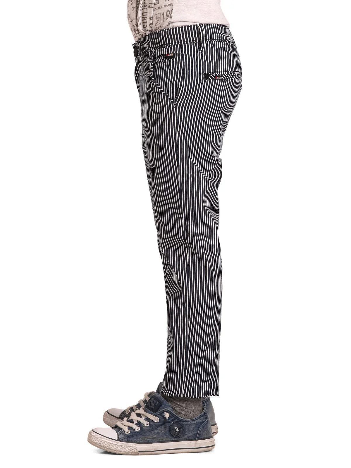 Boy's Navy Blue Chino Pant - EBBCP19-011 - Image 2
