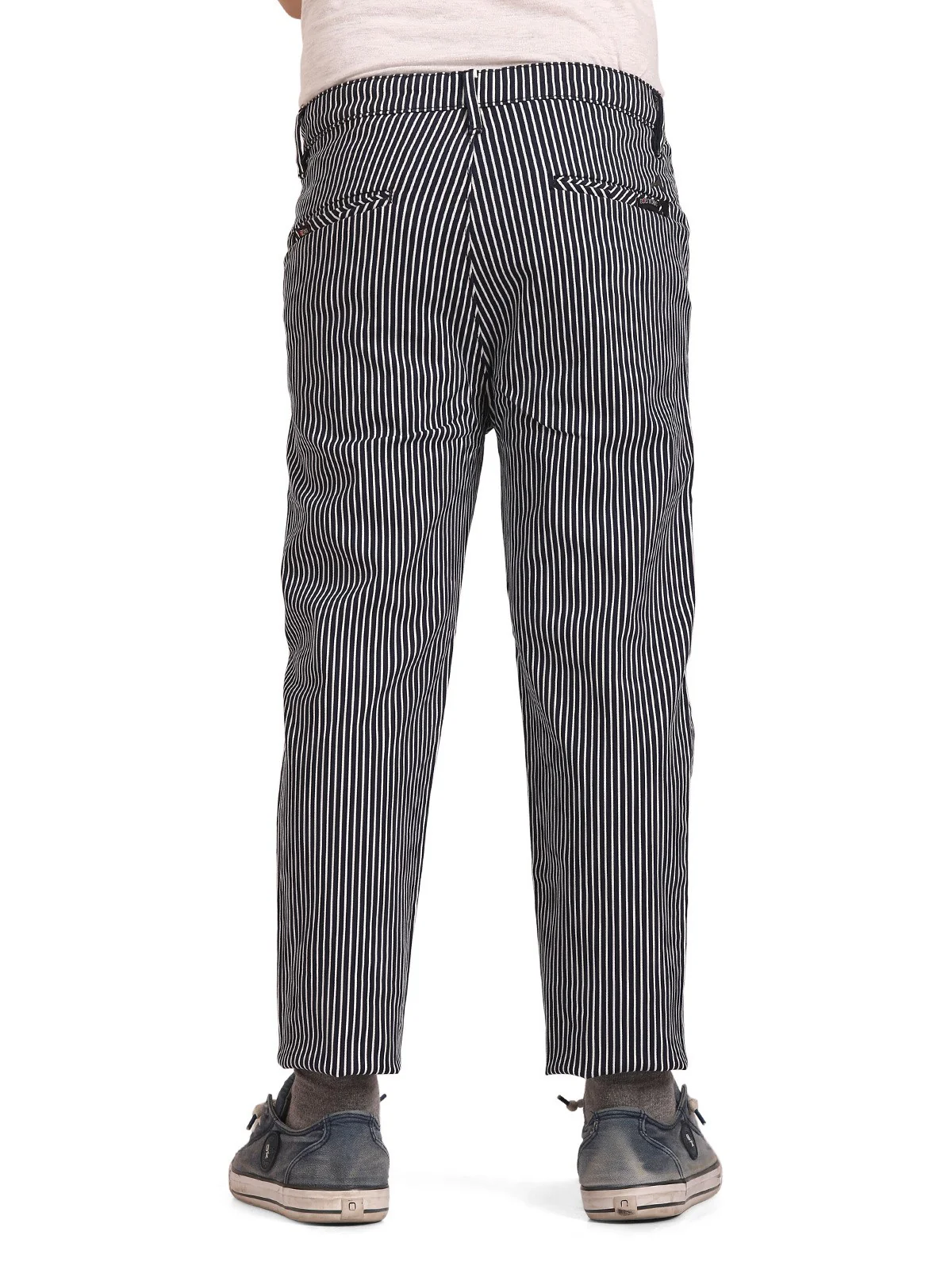 Boy's Navy Blue Chino Pant - EBBCP19-011 - Image 3