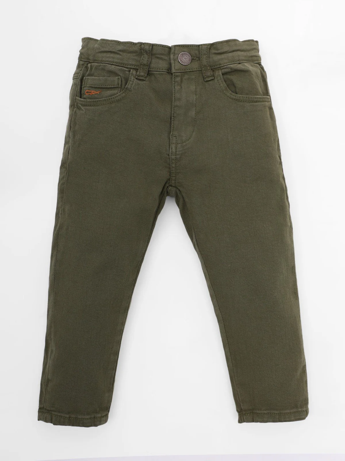 Boy's Green Chino Pant - EBBCP20-005