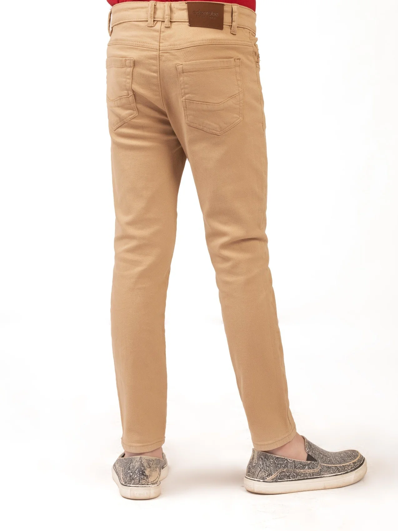 Boy's Khaki Chino Pant - EBBCP20-006 - Image 3