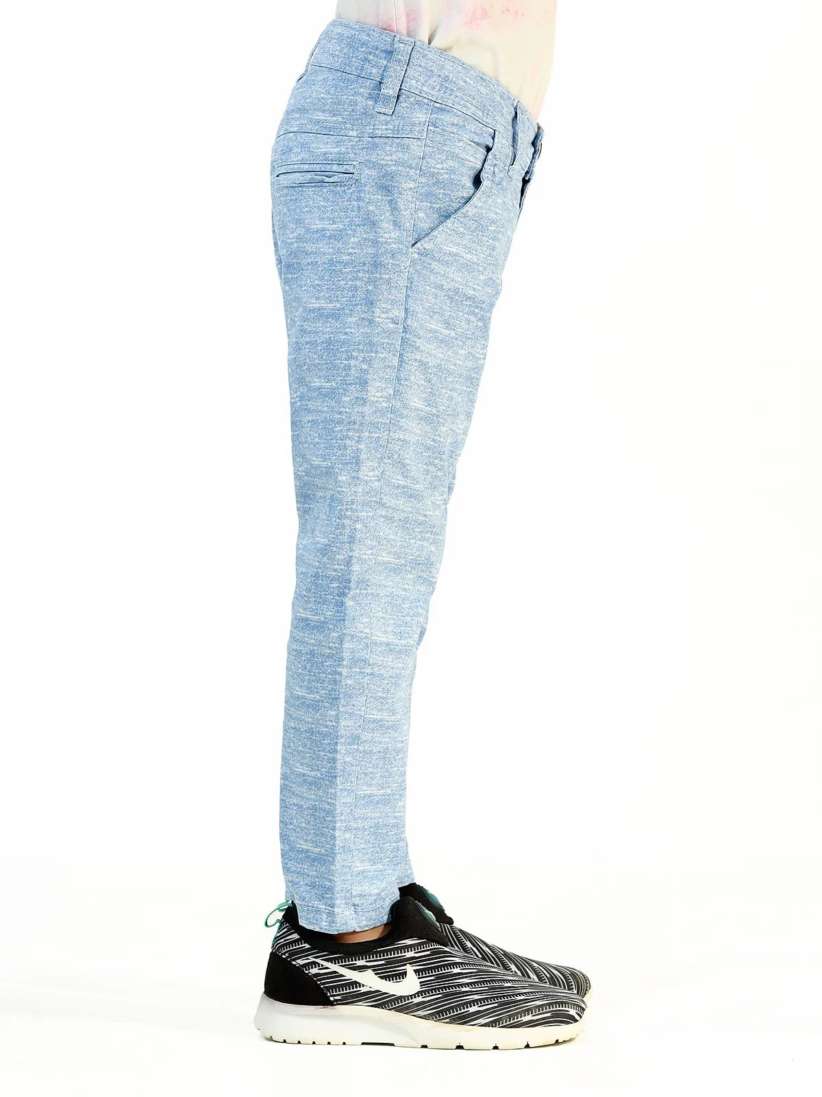 Boy's Light Blue Chino Pant - EBBCP21-008 - Image 2
