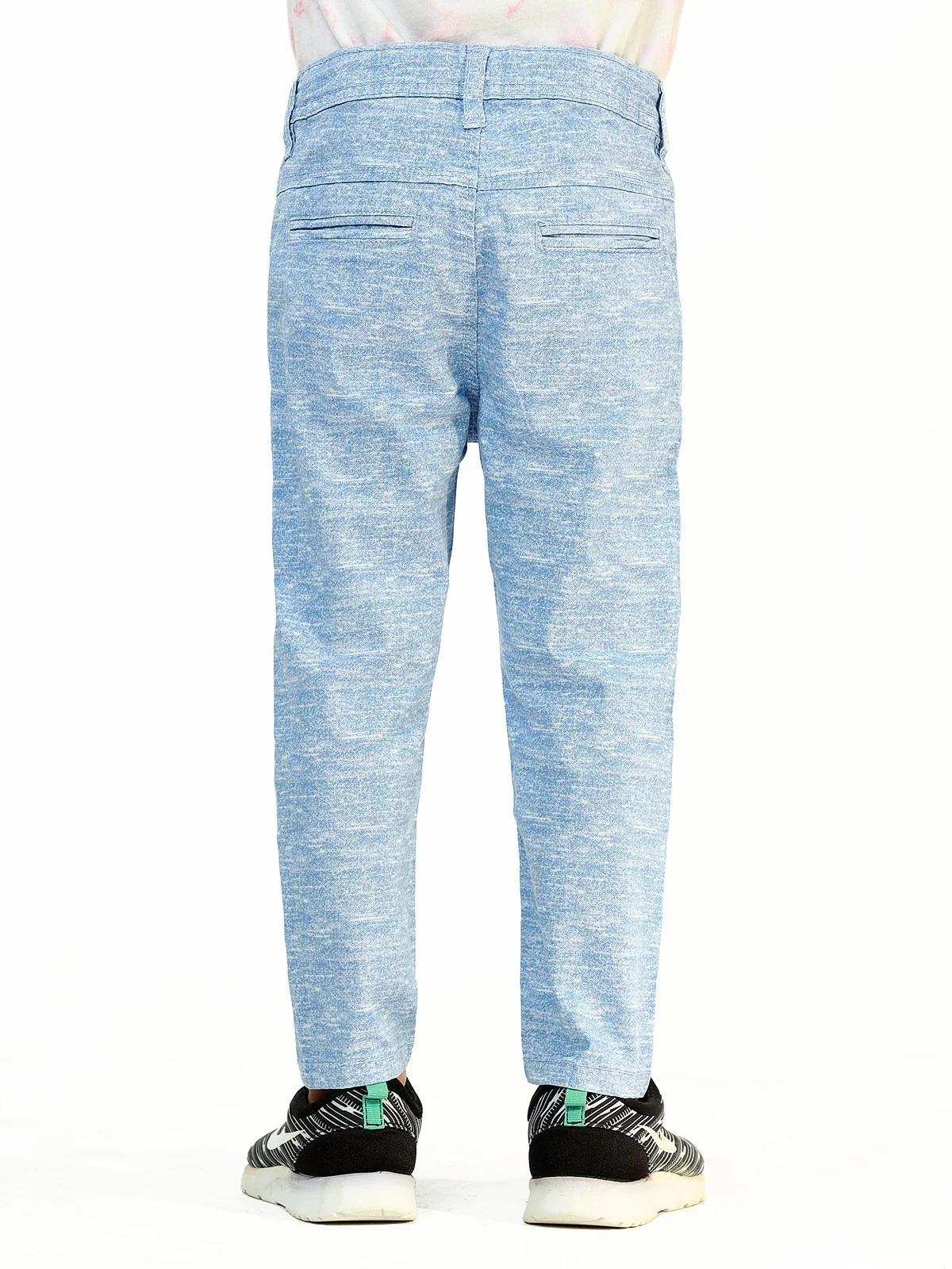 Boy's Light Blue Chino Pant - EBBCP21-008 - Image 4