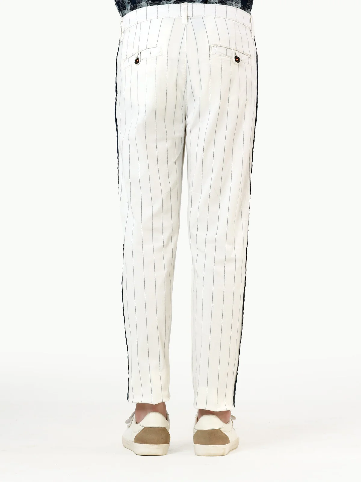 Boy's White Chino Pant - EBBCP21-012 - Image 5