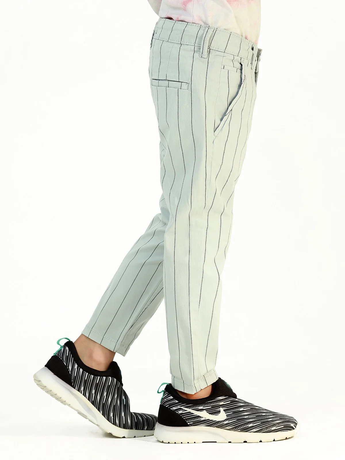 Boy's Ice Blue Chino Pant - EBBCP21-014 - Image 2