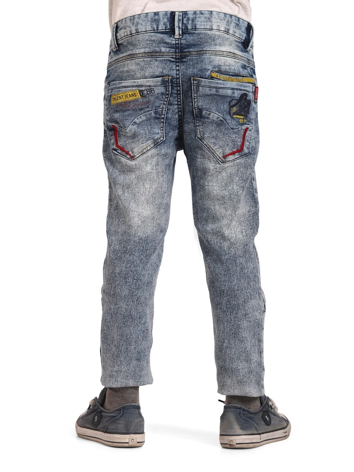 Boy's Light Blue Denim Pant - EBBDP19-001 - Image 3
