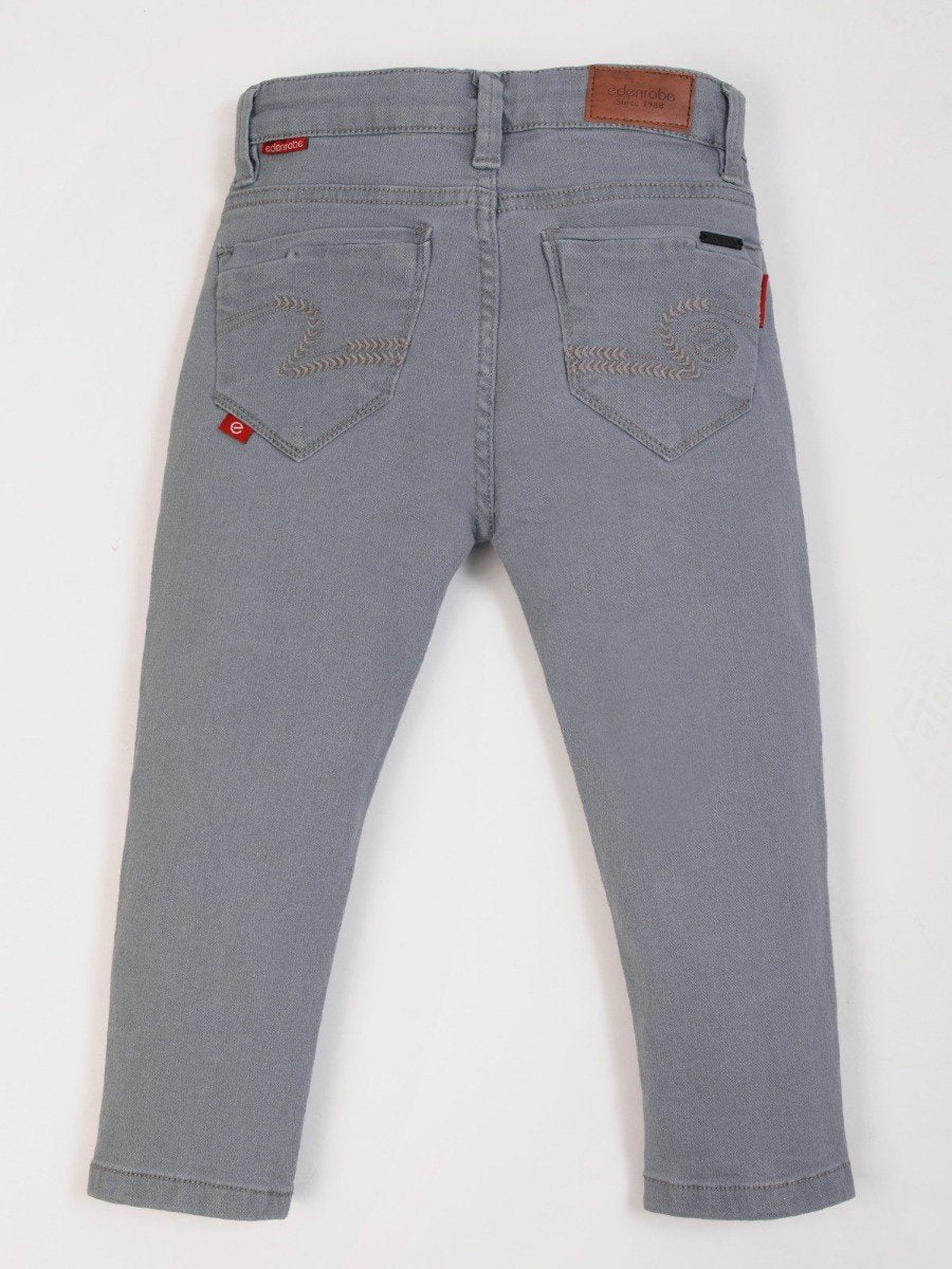Boy's Grey Denim Pant - EBBDP19-008 - Image 2