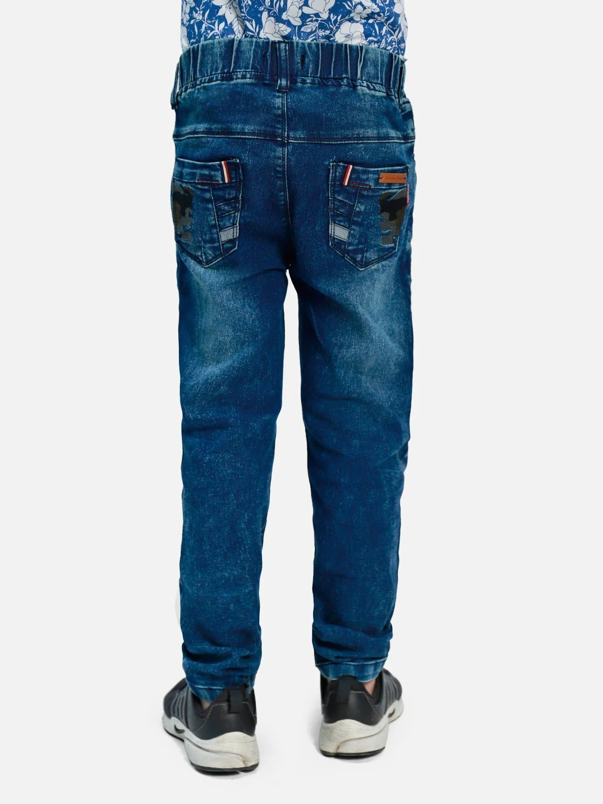 Boy's Denim Blue Denim Pant - EBBDP19-010 - Image 2