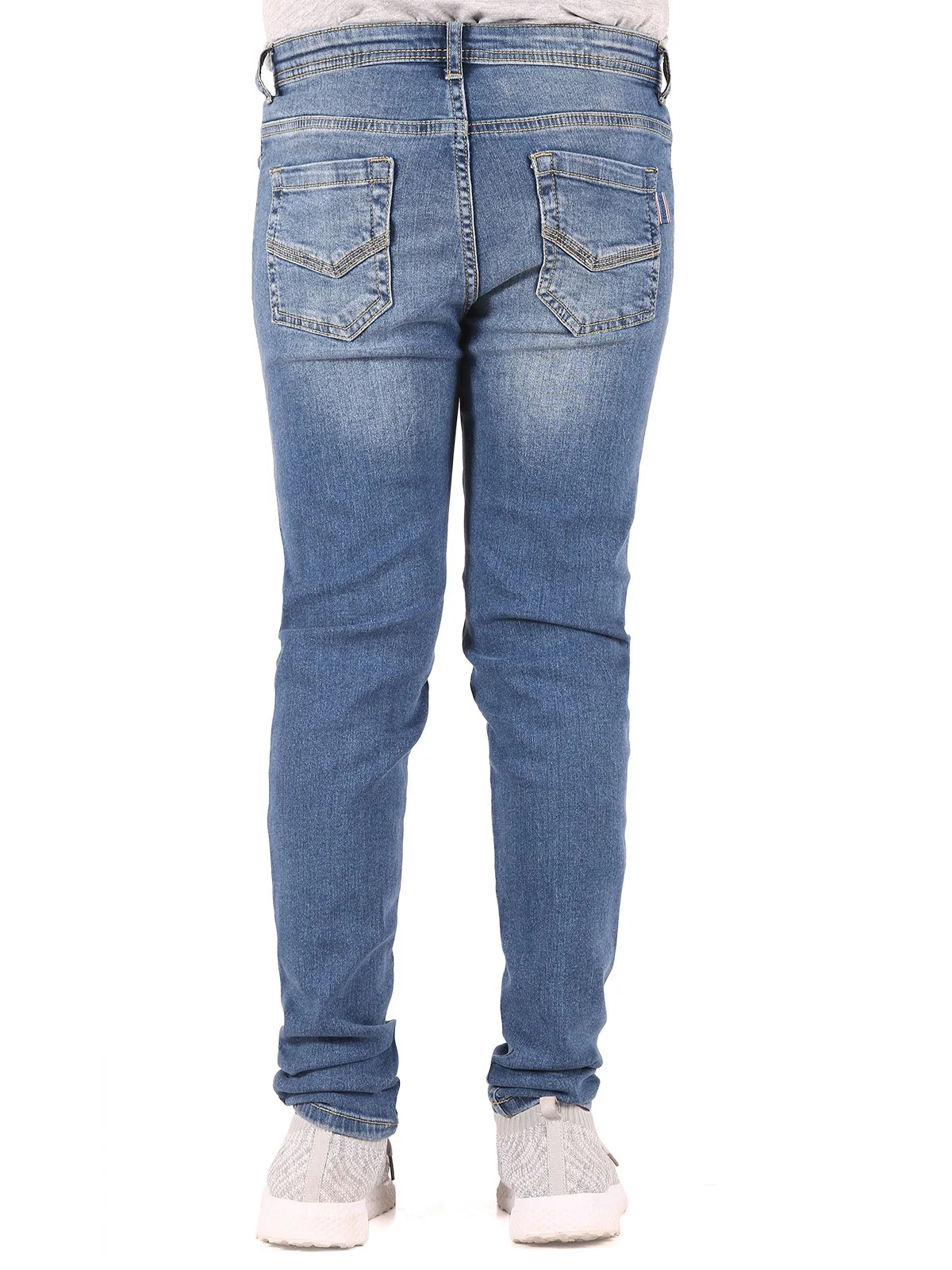Boy's Denim Blue Denim Pant - EBBDP19-013 - Image 3