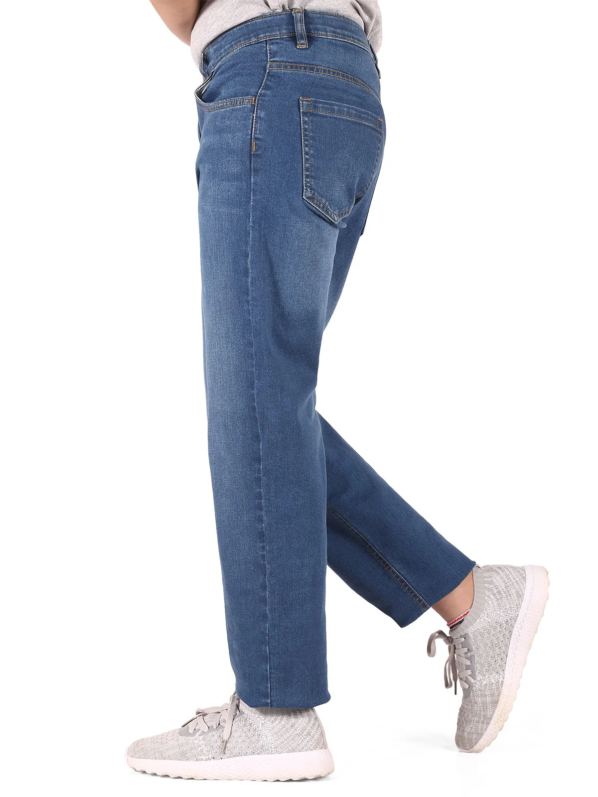 Boy's Denim Blue Denim Pant - EBBDP20-002 - Image 2