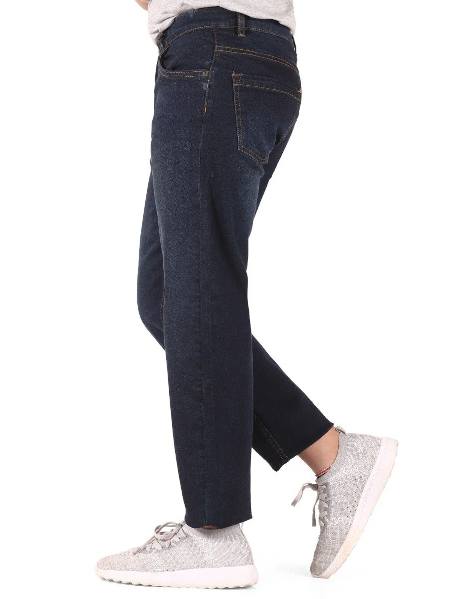 Boy's Navy Blue Denim Pant - EBBDP20-003 - Image 2