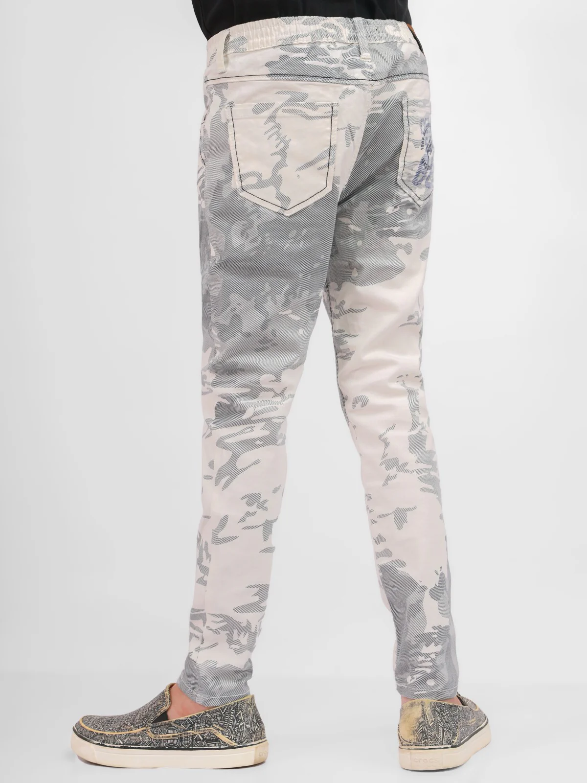 Boy's Ash Grey Jeans - EBBDP20-010 - Image 2