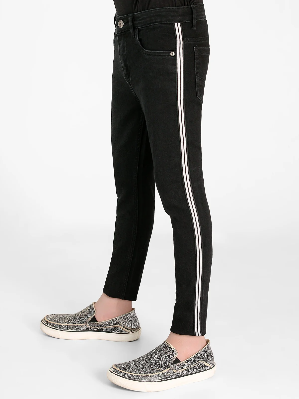 Boy's Black Jeans - EBBDP20-018 - Image 2