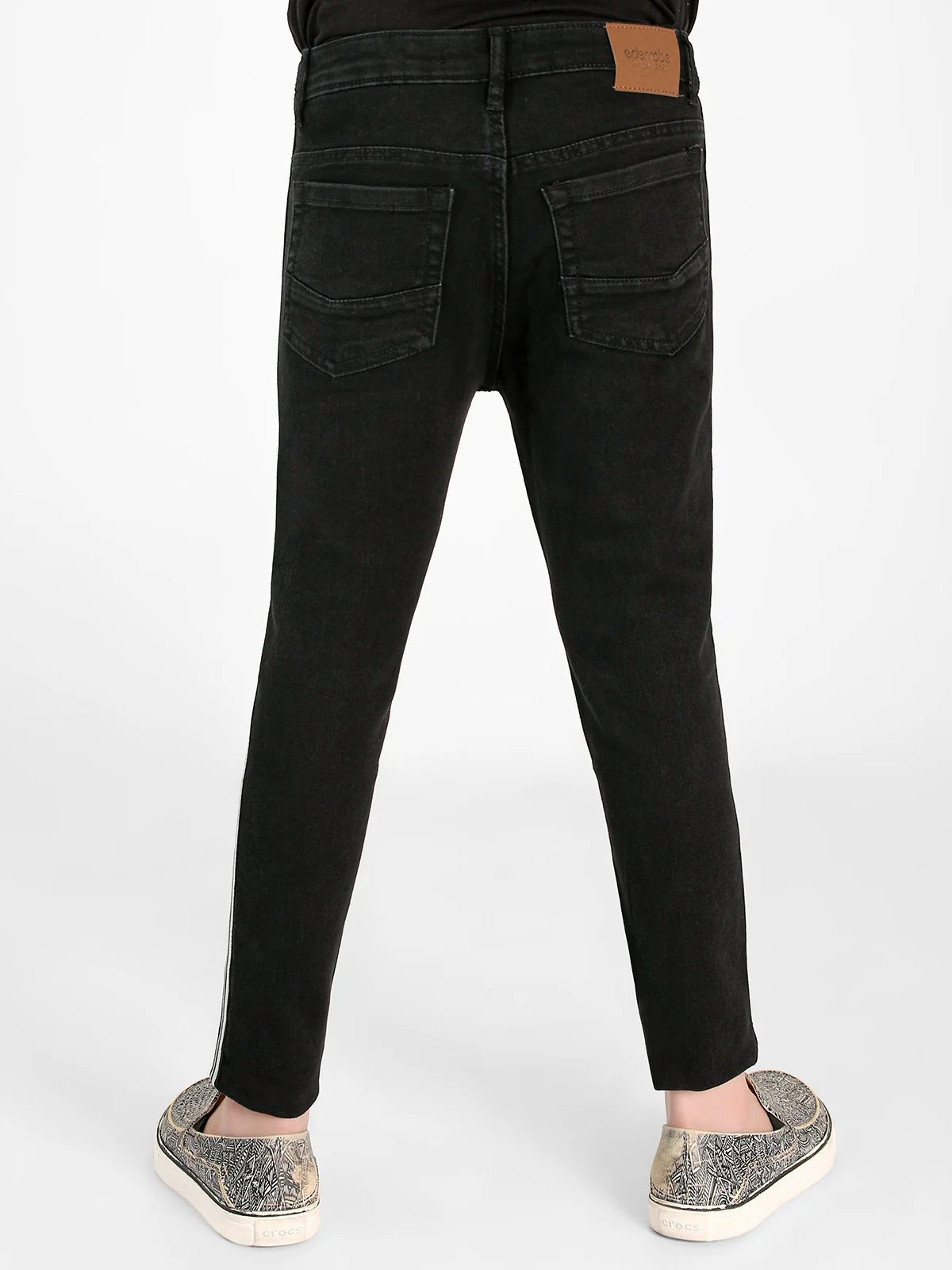 Boy's Black Jeans - EBBDP20-018 - Image 3