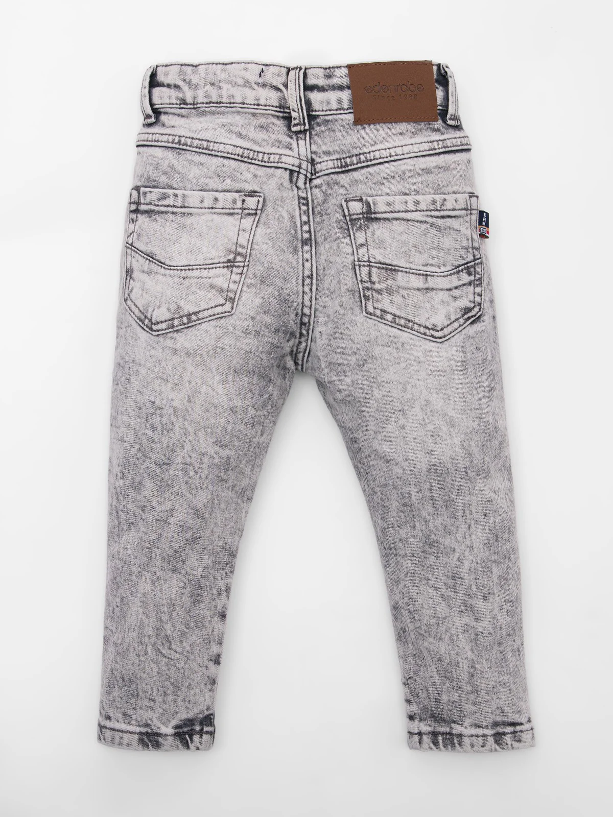 Boy's Light Grey Denim Pant - EBBDP20-019 - Image 2