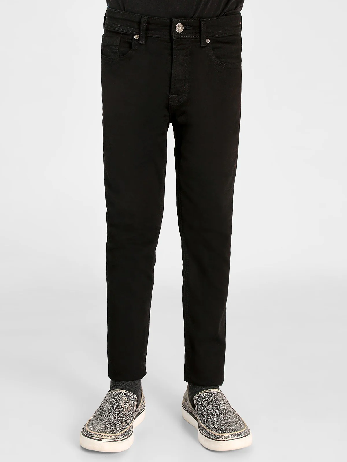 Boy's Black Jeans - EBBDP20-021
