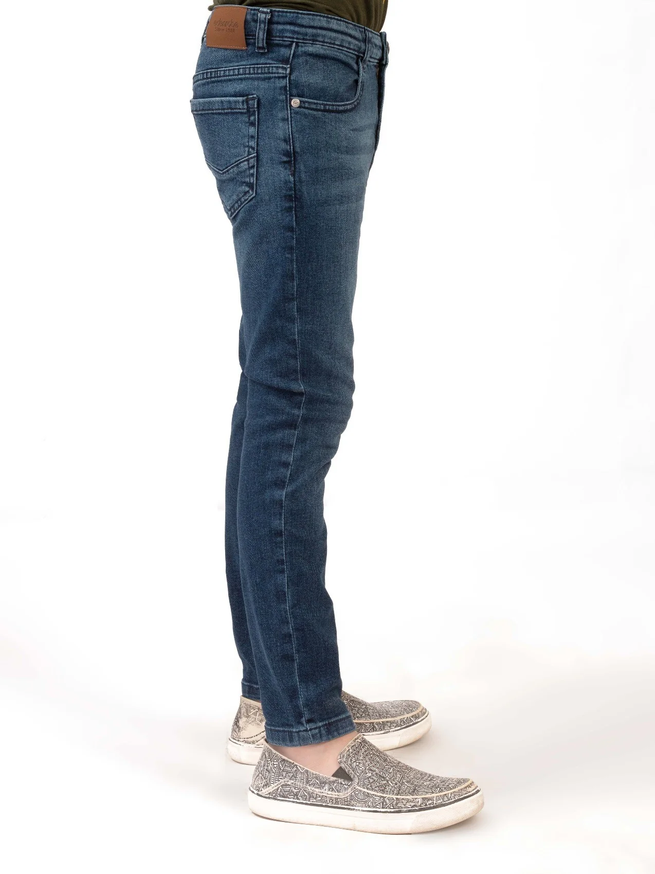 Boy's Blue Denim Pant - EBBDP21-009 - Image 2