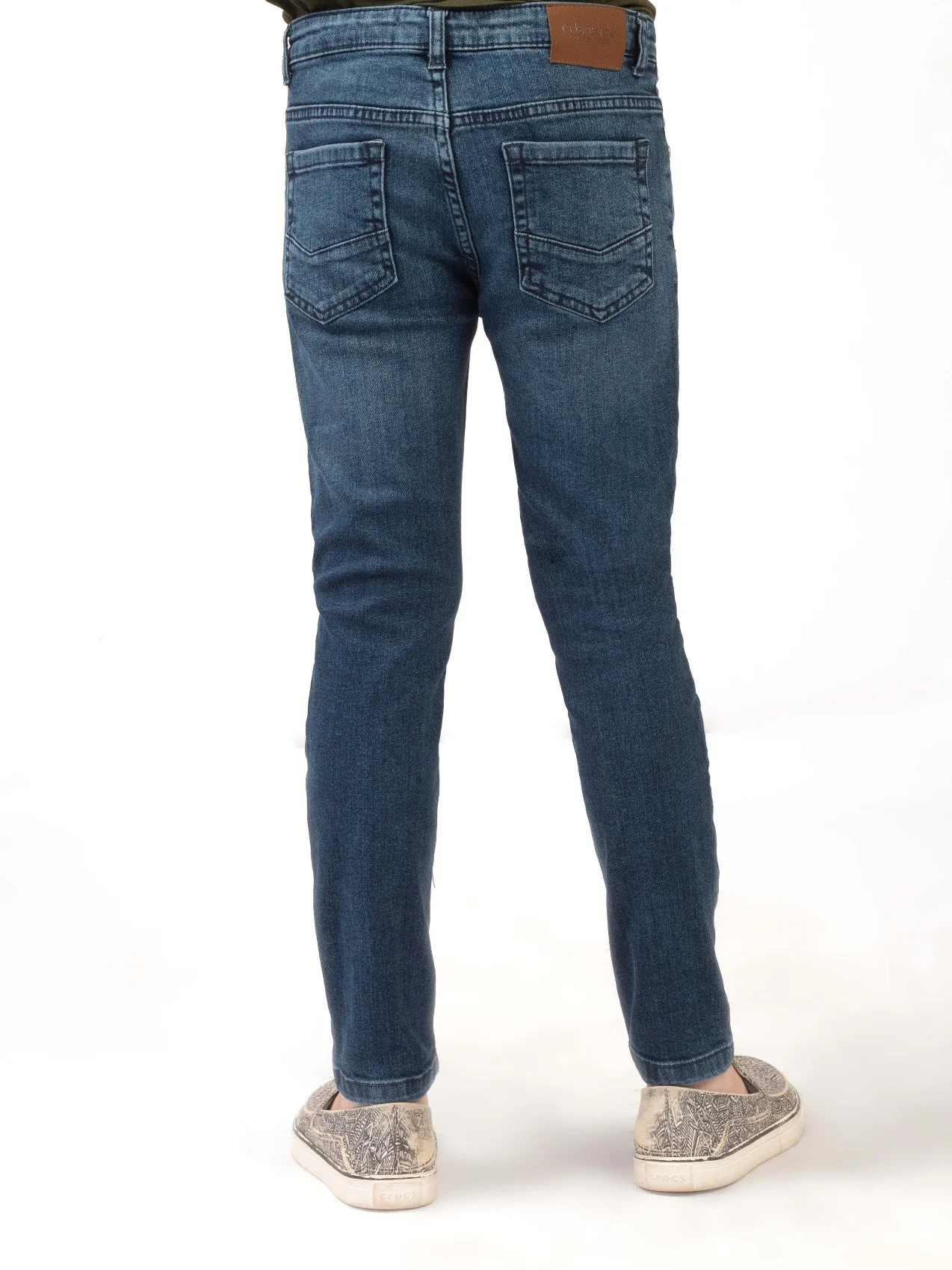 Boy's Blue Denim Pant - EBBDP21-009 - Image 3