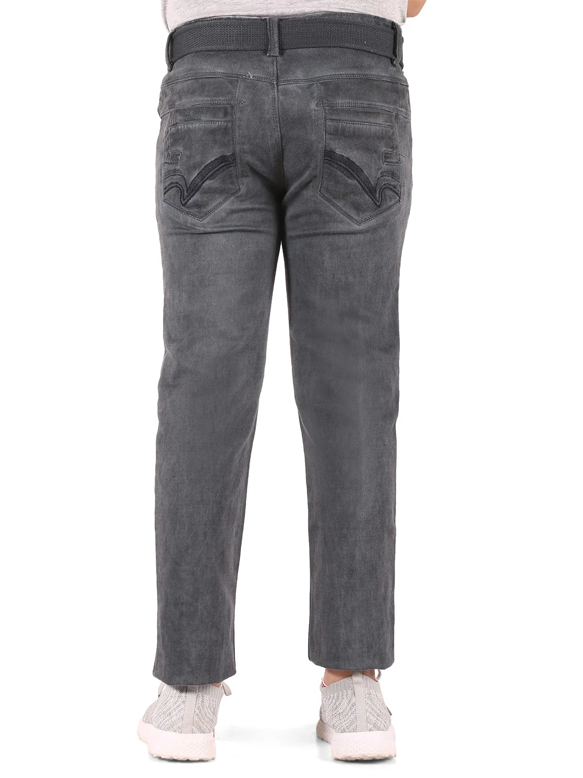 Boy's Teal Grey Chino Pant - EBBP19-5743 - Image 3
