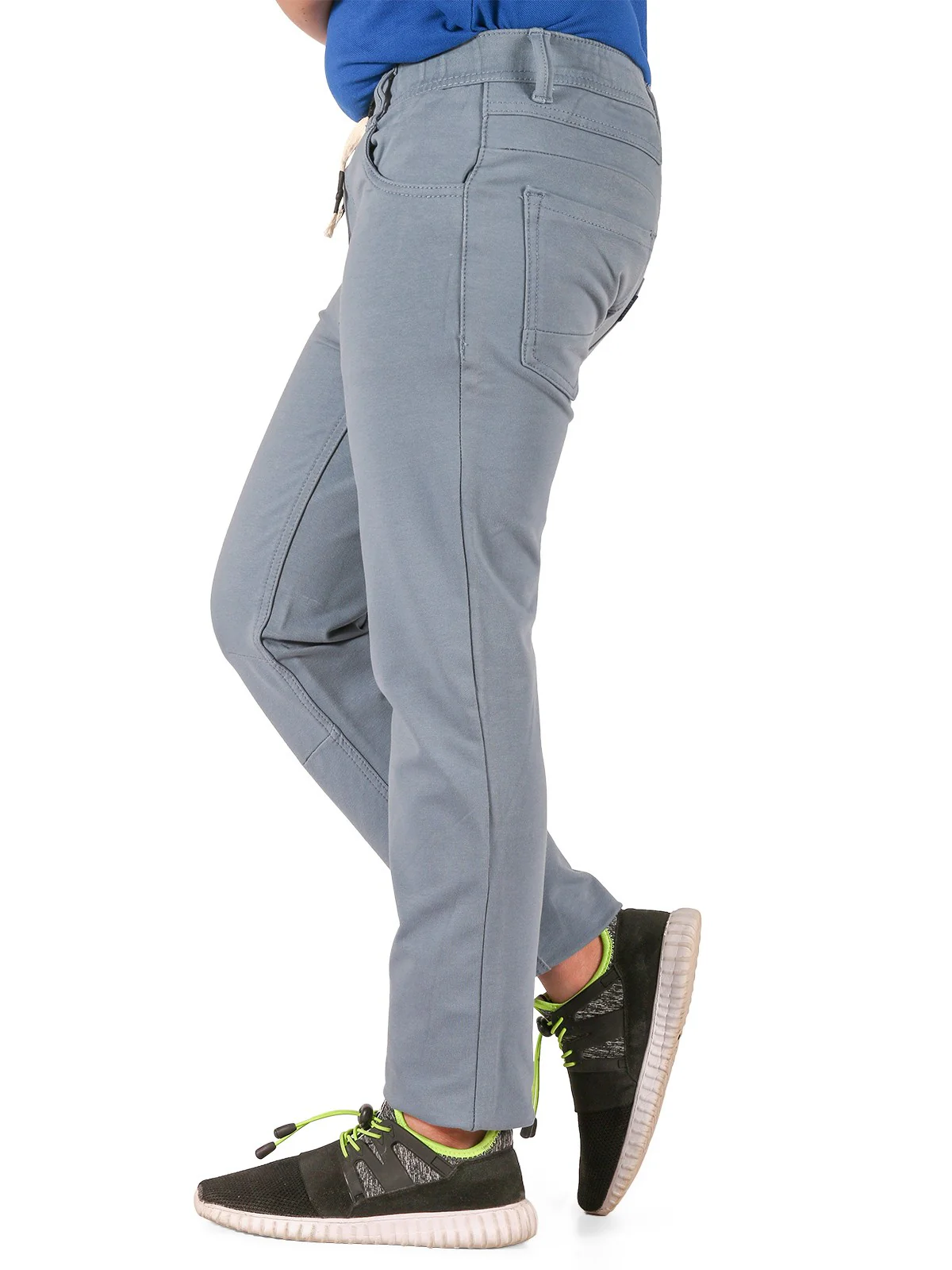 Boy's Blue Chino Pant - EBBP19-5748 - Image 2