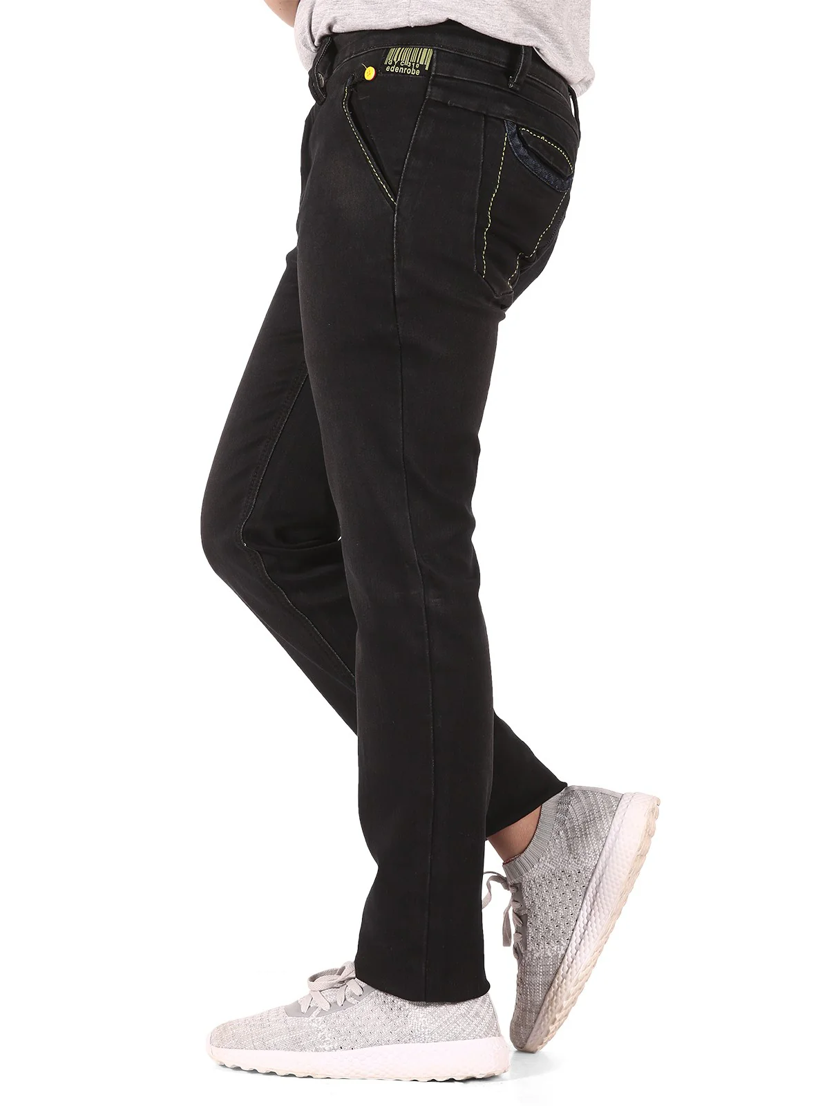 Boy's Black Chino Pant - EBBP19-5764 - Image 2