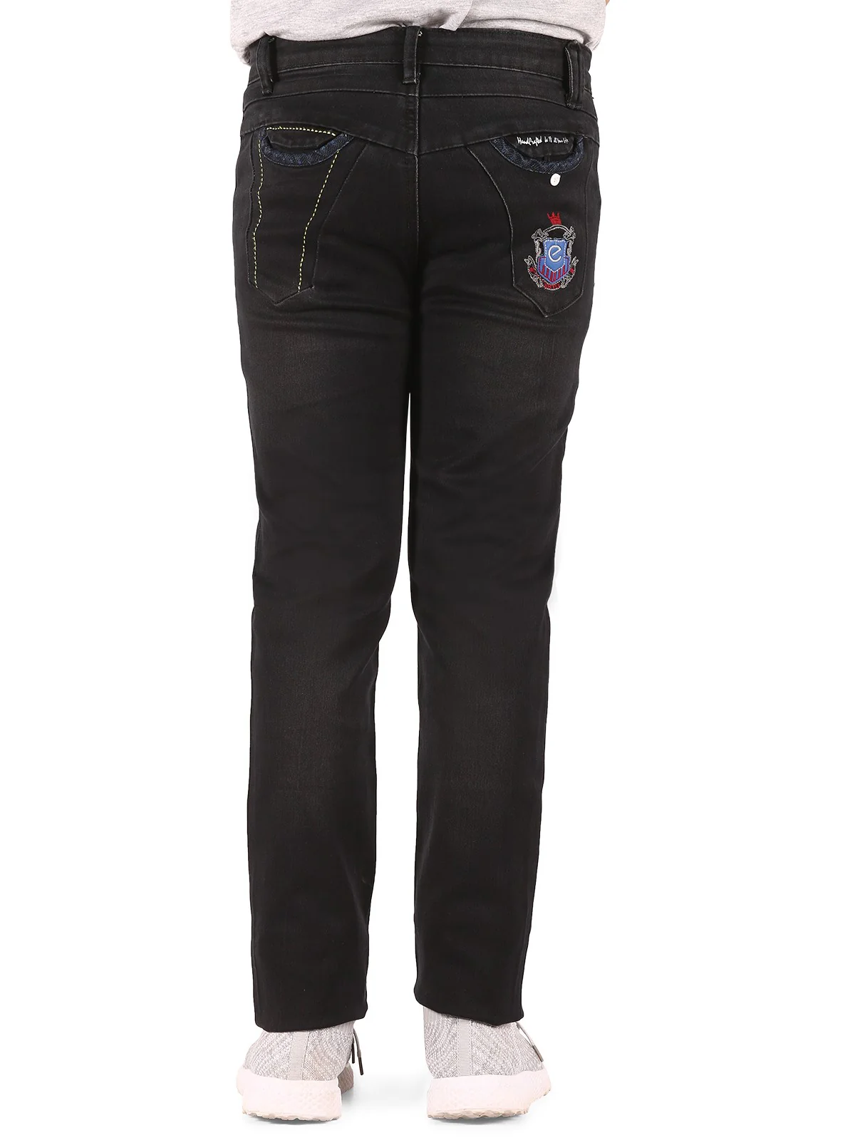 Boy's Black Chino Pant - EBBP19-5764 - Image 3