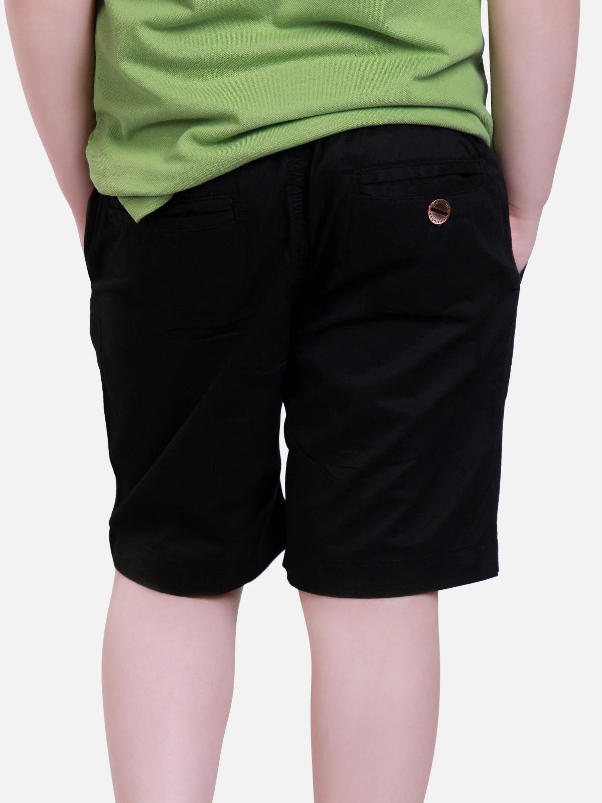 Boy's Camel Shorts - EBBS17-21062 - Image 2