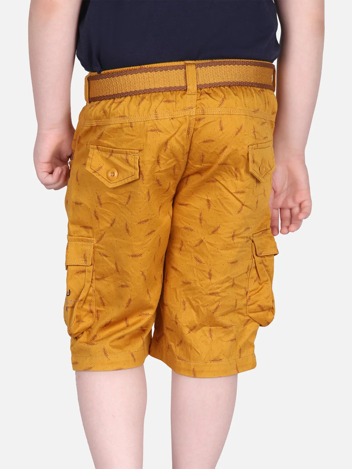 Boy's Golden Shorts - EBBS18-21071 - Image 2