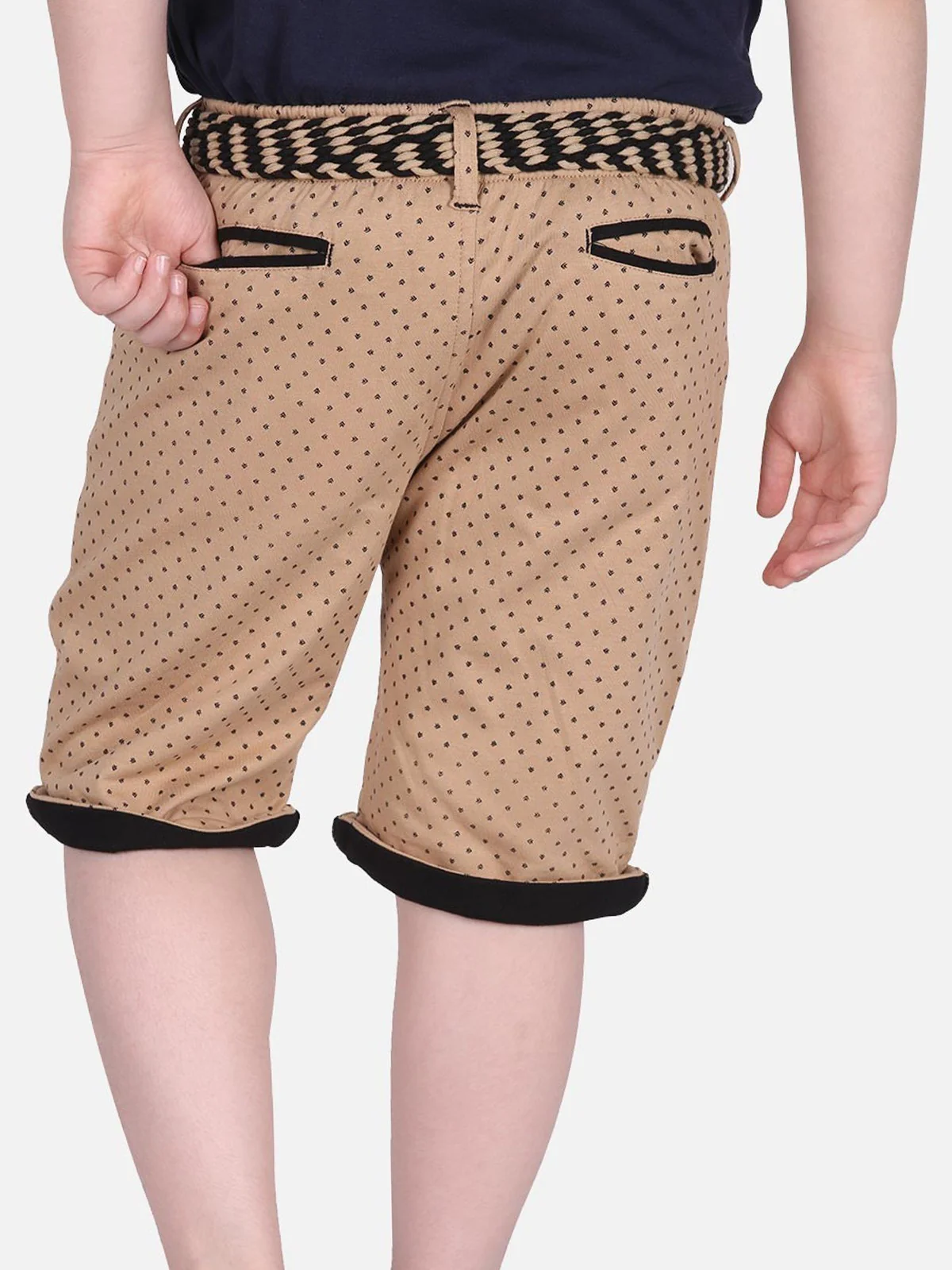 Boy's Beige Shorts - EBBS18-21072 - Image 2