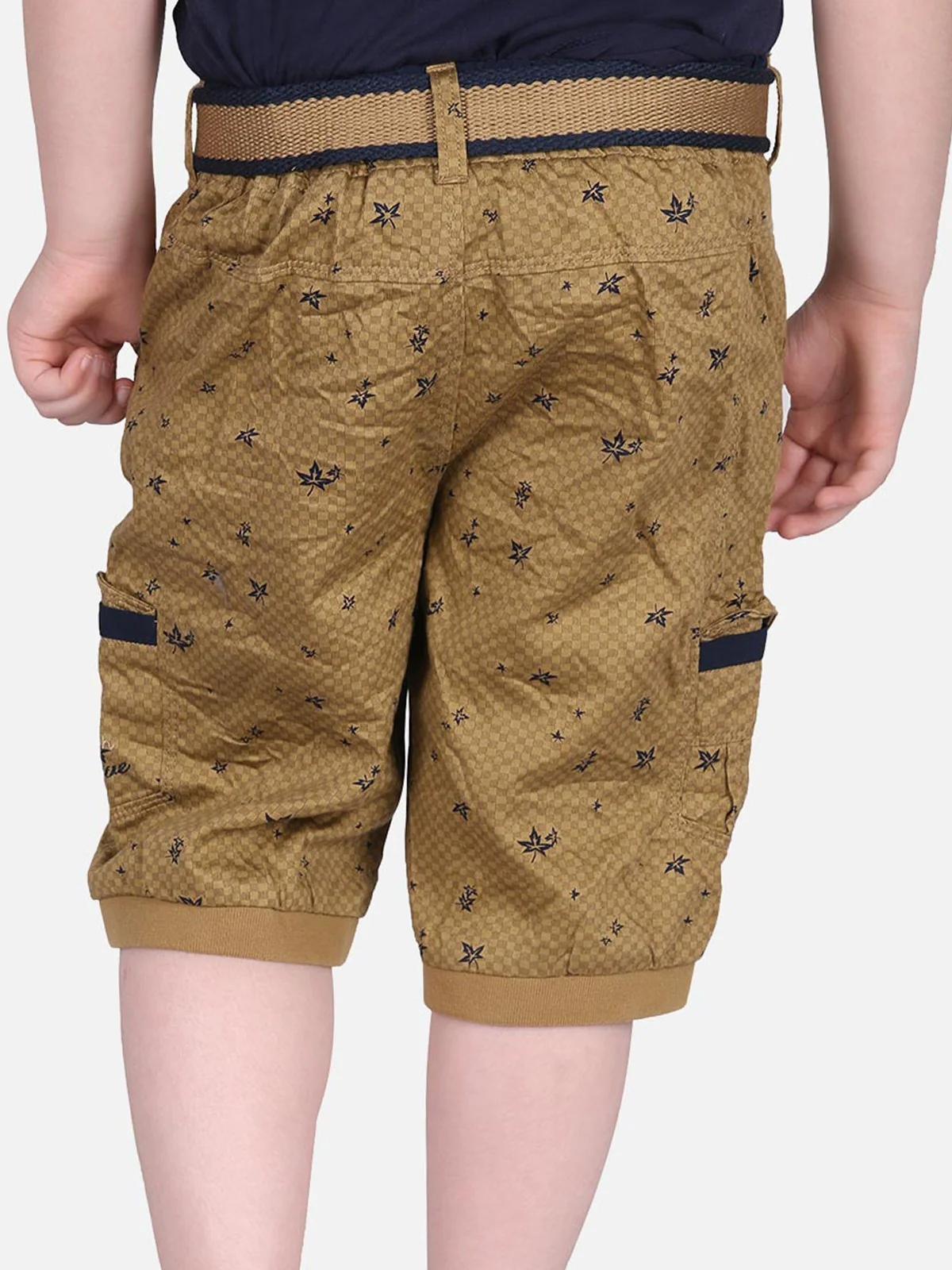 Boy's Golden Shorts - EBBS18-21073 - Image 2