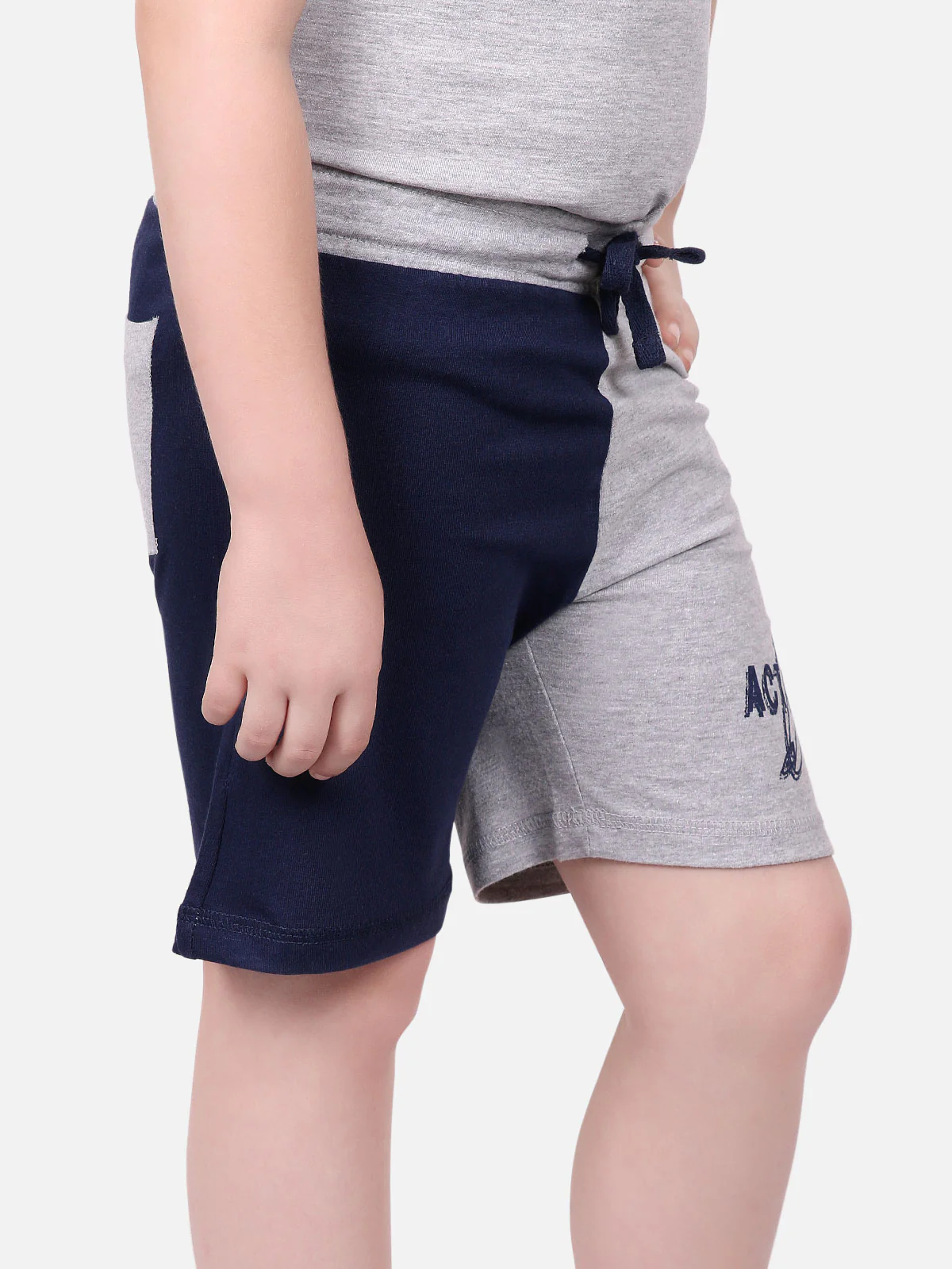 Boy's Grey Shorts - EBBSK18-010 - Image 2