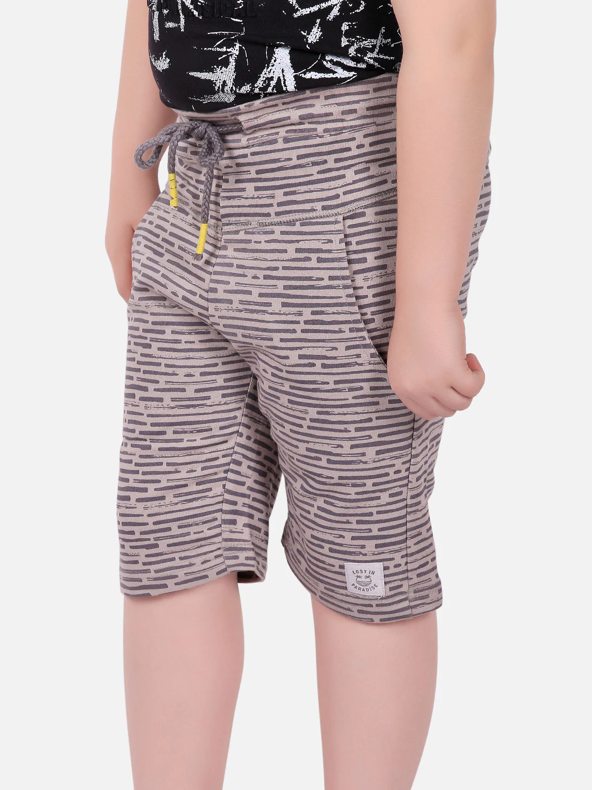 Boy's Charcoal Shorts - EBBSK19-003 - Image 2