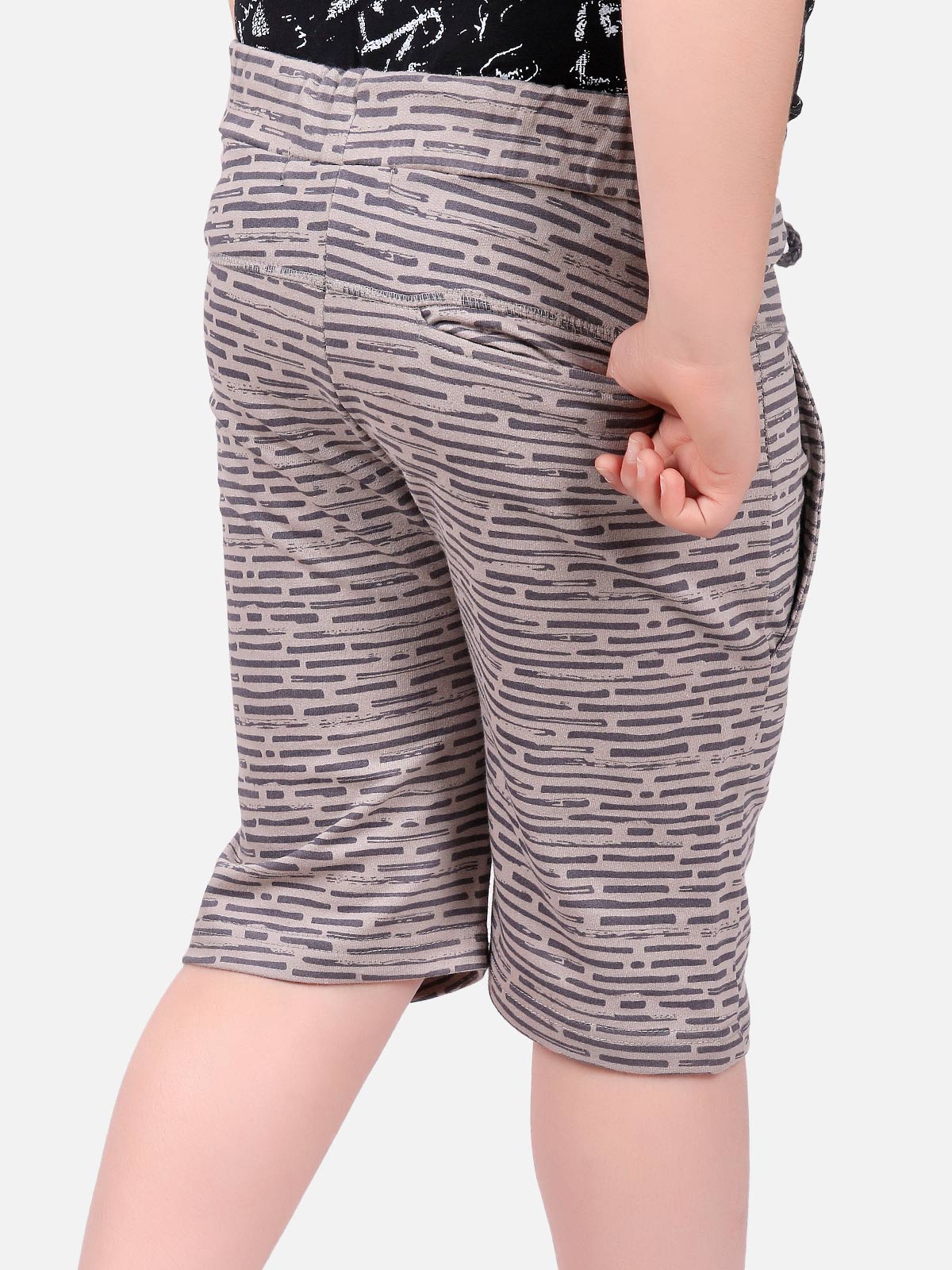 Boy's Charcoal Shorts - EBBSK19-003 - Image 3