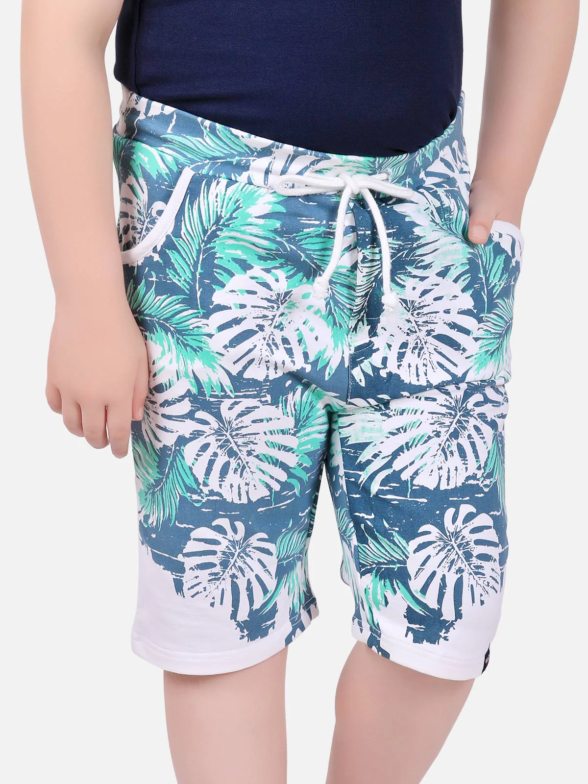 Boys Green Shorts - EBBSK19-005 - Image 2
