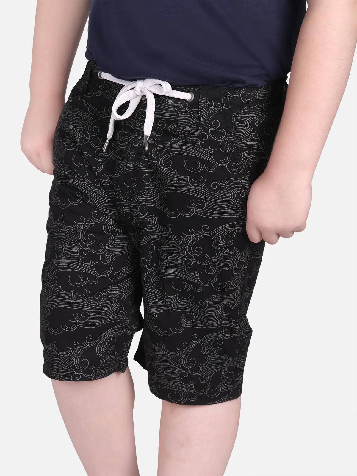 Boys Black Shorts - EBBSW18-015 - Image 3