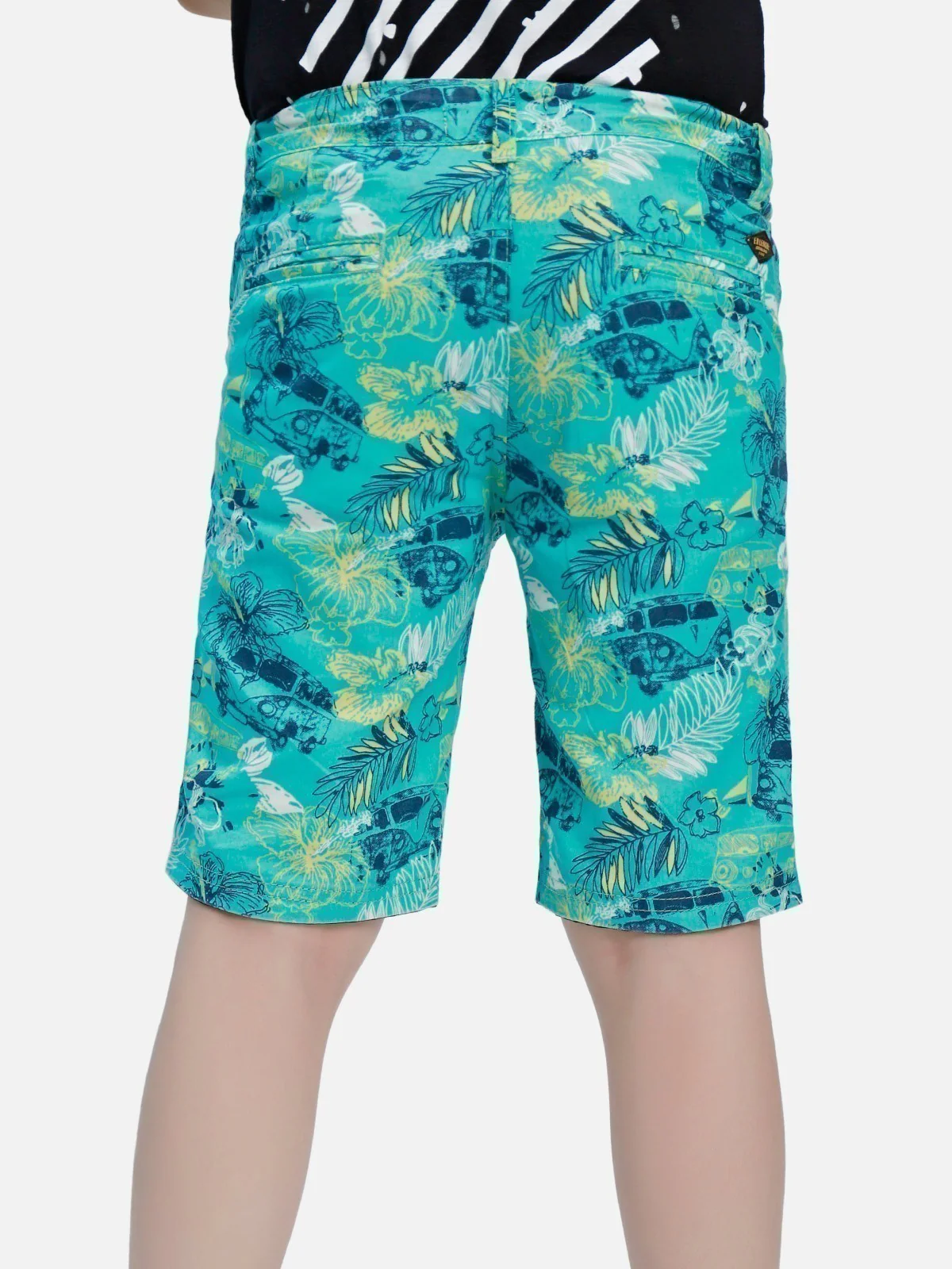 Boy's Sea Green Shorts - EBBSW20-004 - Image 2