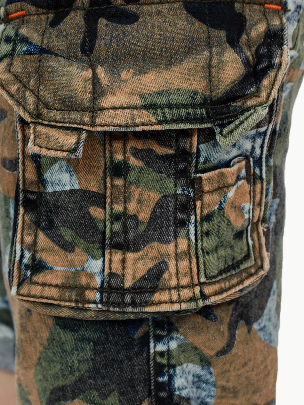 Boy's Blue Camo Shorts - EBBSW22-001 - Image 3